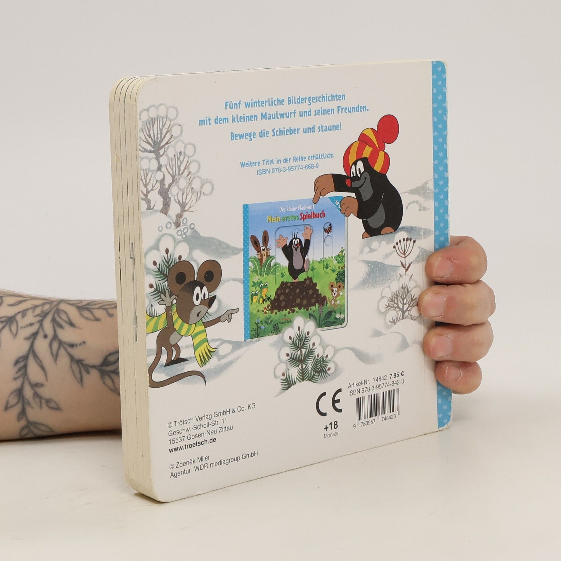 Zdeněk Miler Der kleine Maulwurf - mein erstes Winterspielbuch