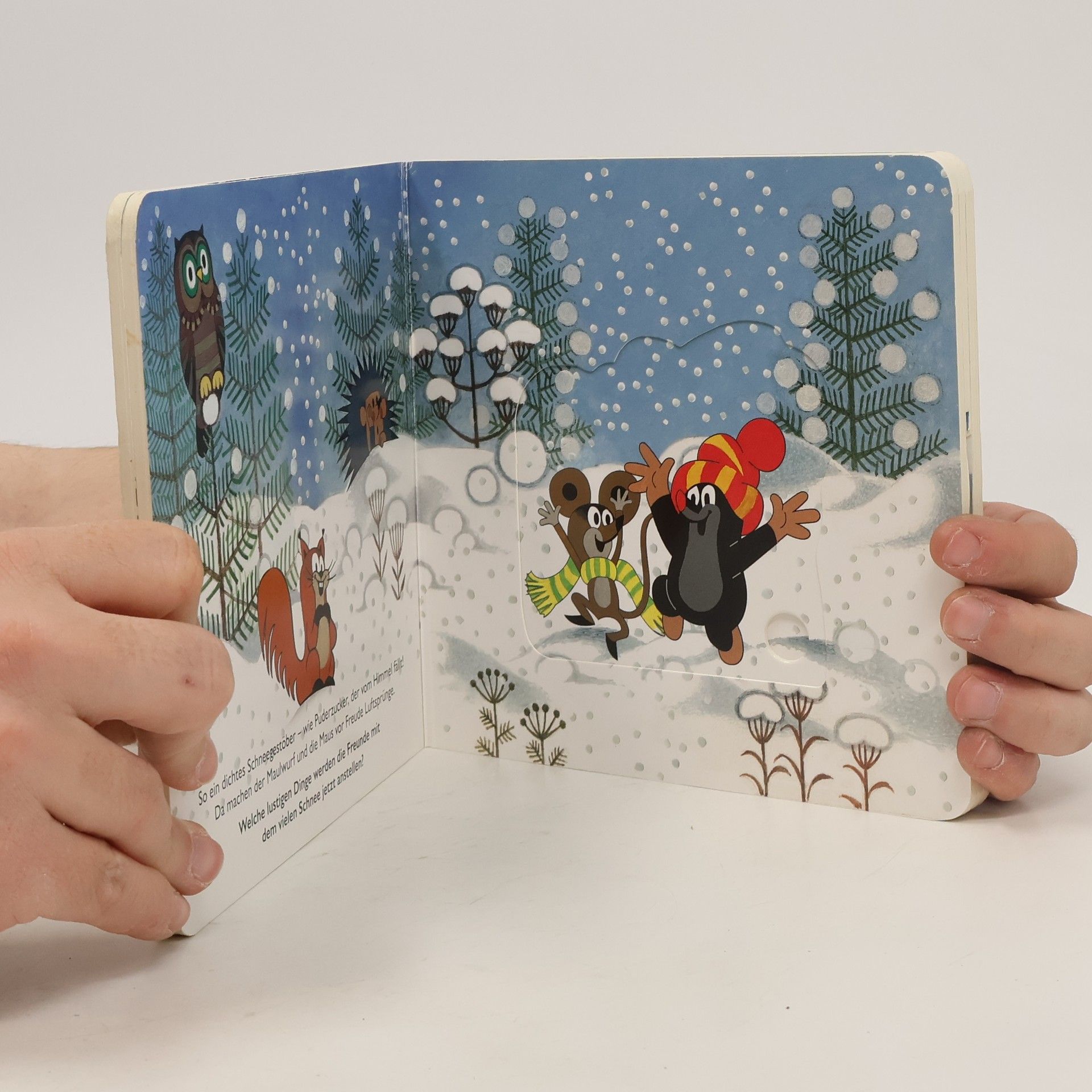 Zdeněk Miler Der kleine Maulwurf - mein erstes Winterspielbuch