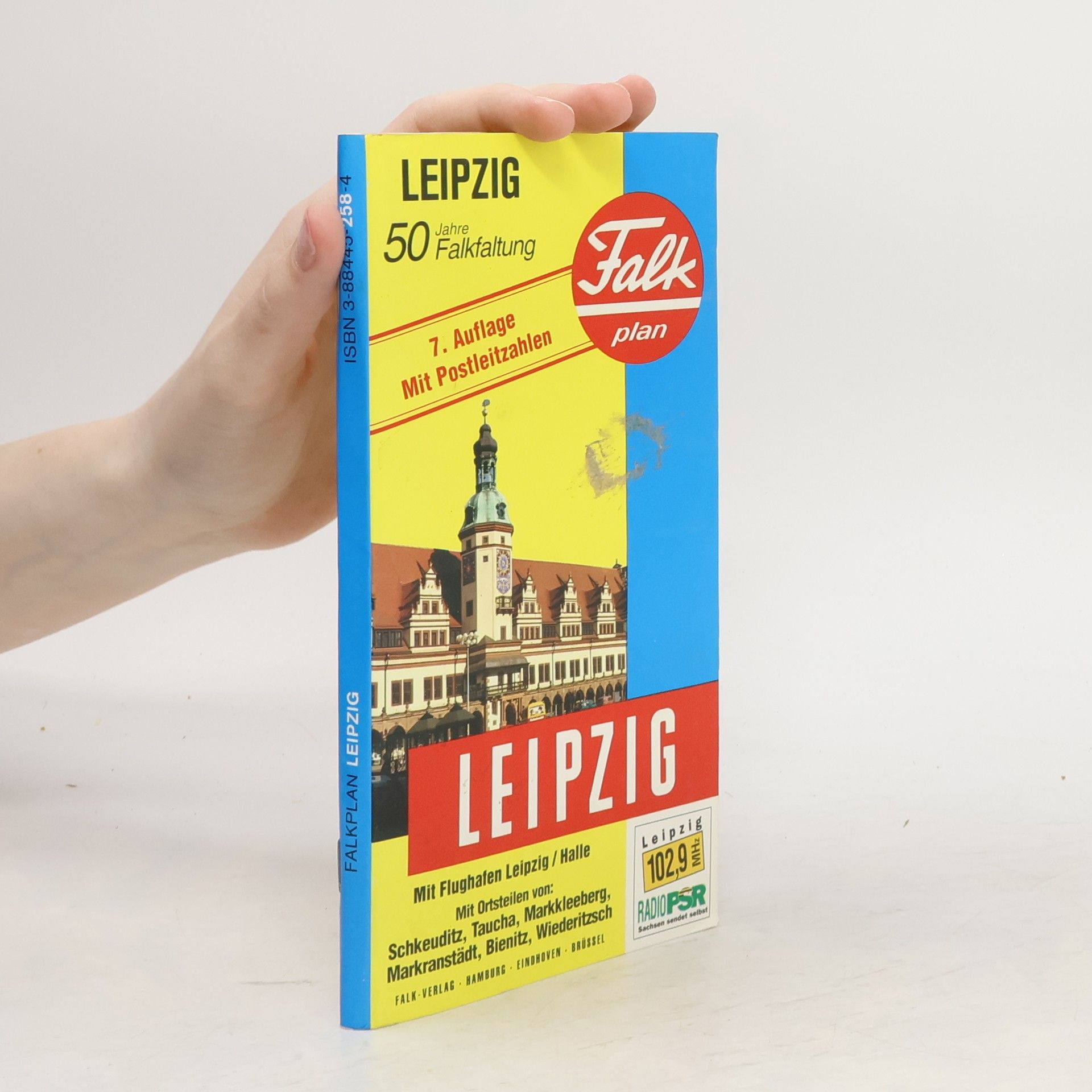 kolektiv Leipzig Leipzig : Stadtplan patentgefaltet