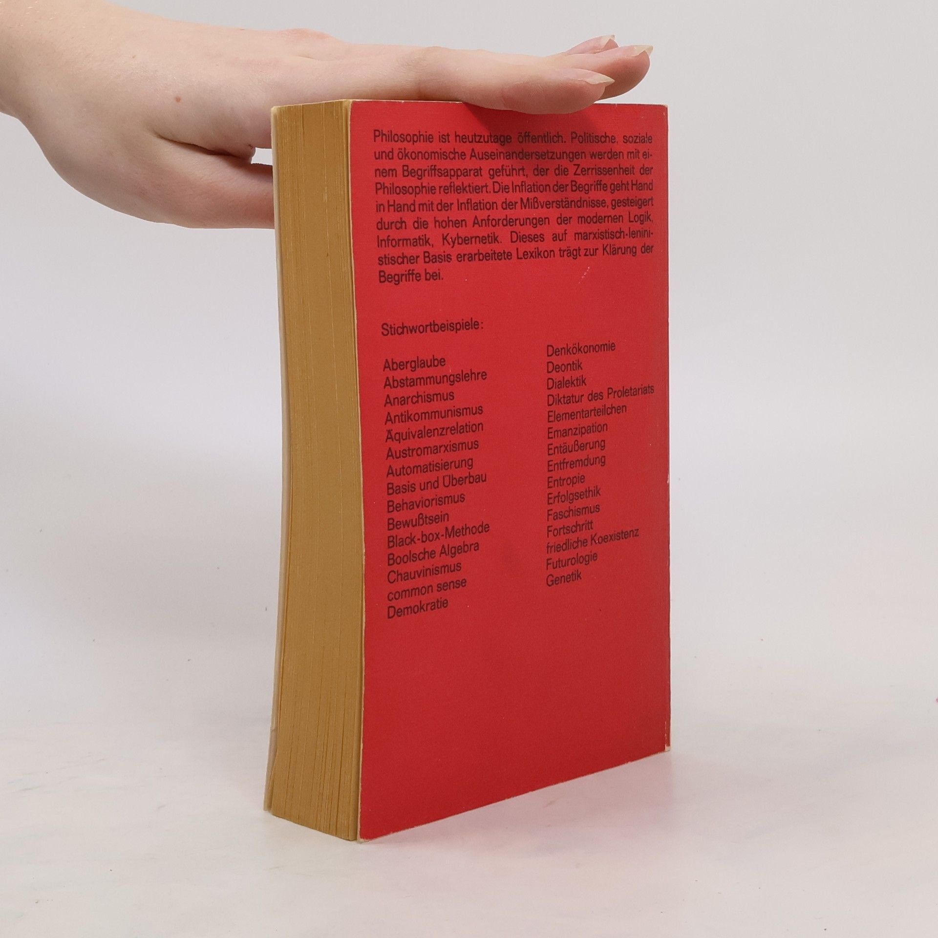 Marxistisch-leninistisches Wörterbuch der Philosophie