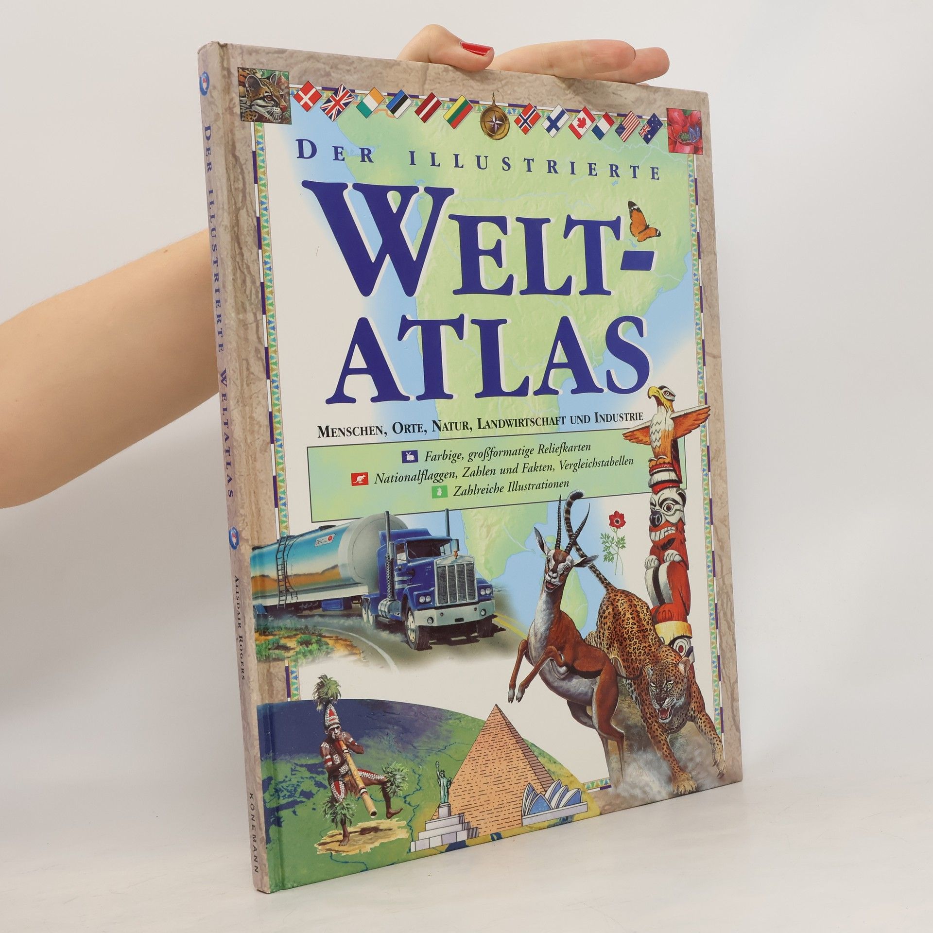 Alisdair Rogers Der illustrierte Weltatlas