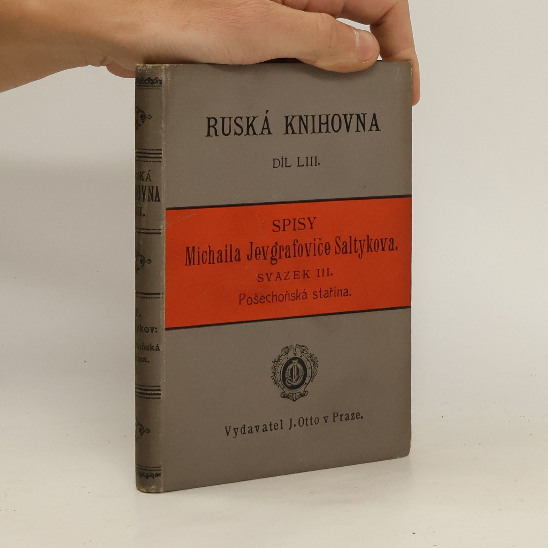 Michail Jevgrafovič Saltykov Spisy Michaila Jevgrafoviče Saltykova. Svazek III.