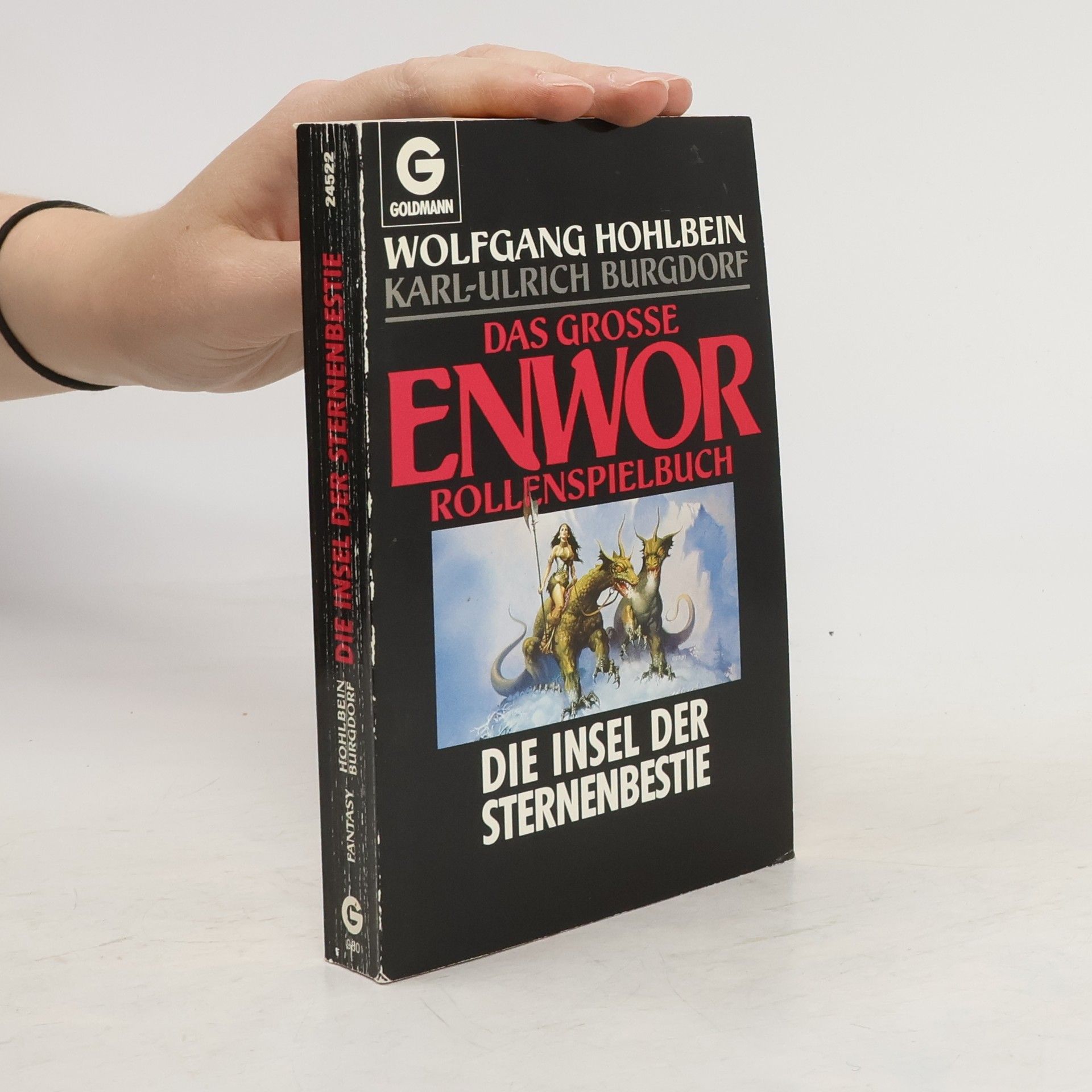 Wolfgang Hohlbein Enwor Spielbuch. Die Insel der Sternenbestie