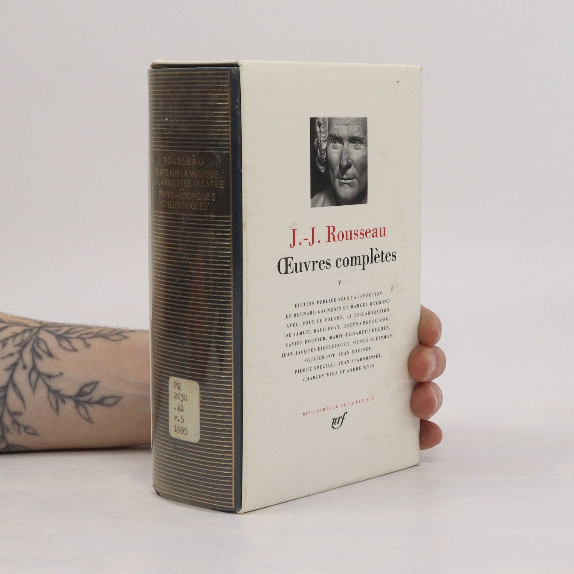 Jean-Jacques Rousseau Oeuvres complètes. V