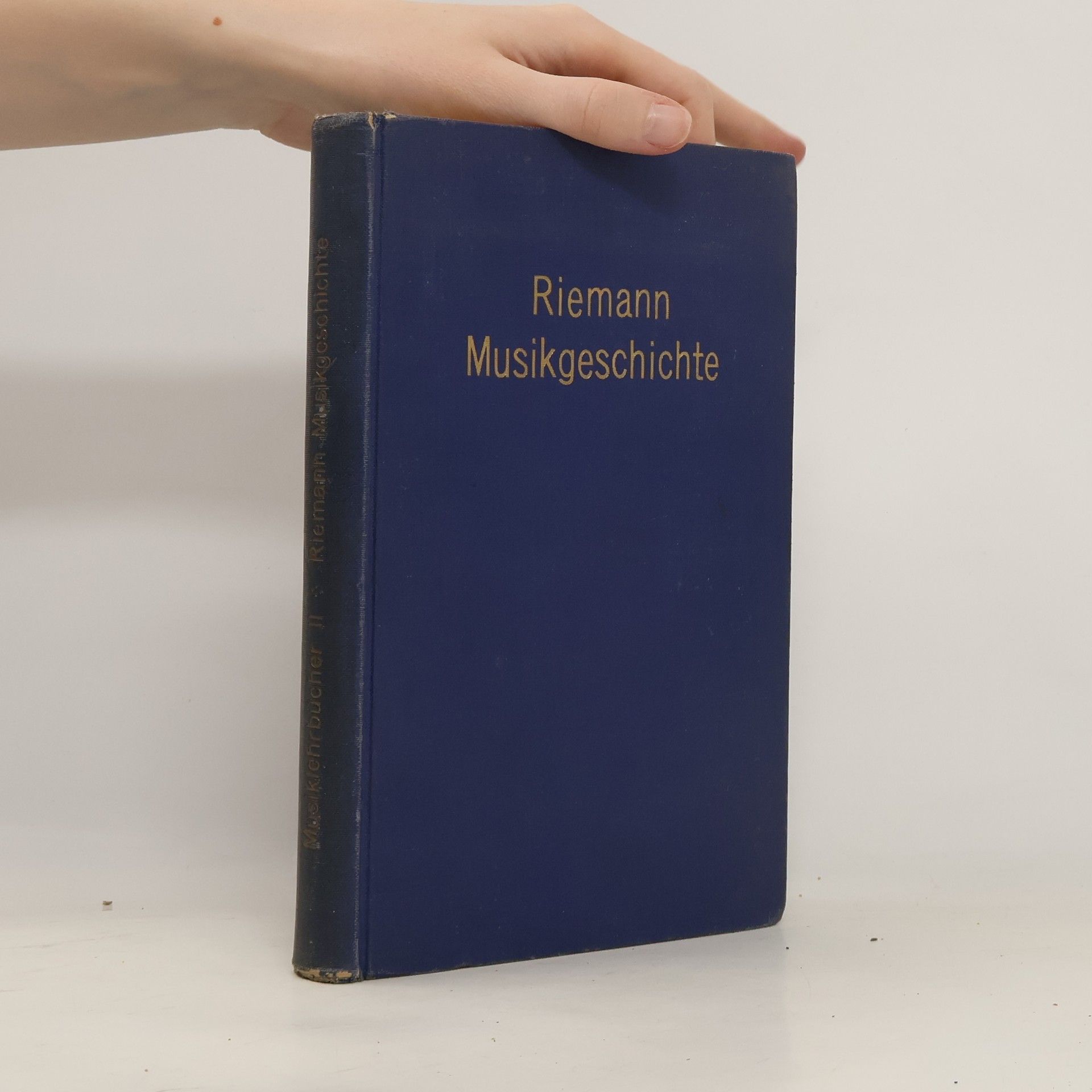 Hugo Riemann Kleines Handbuch der Musikgeschichte