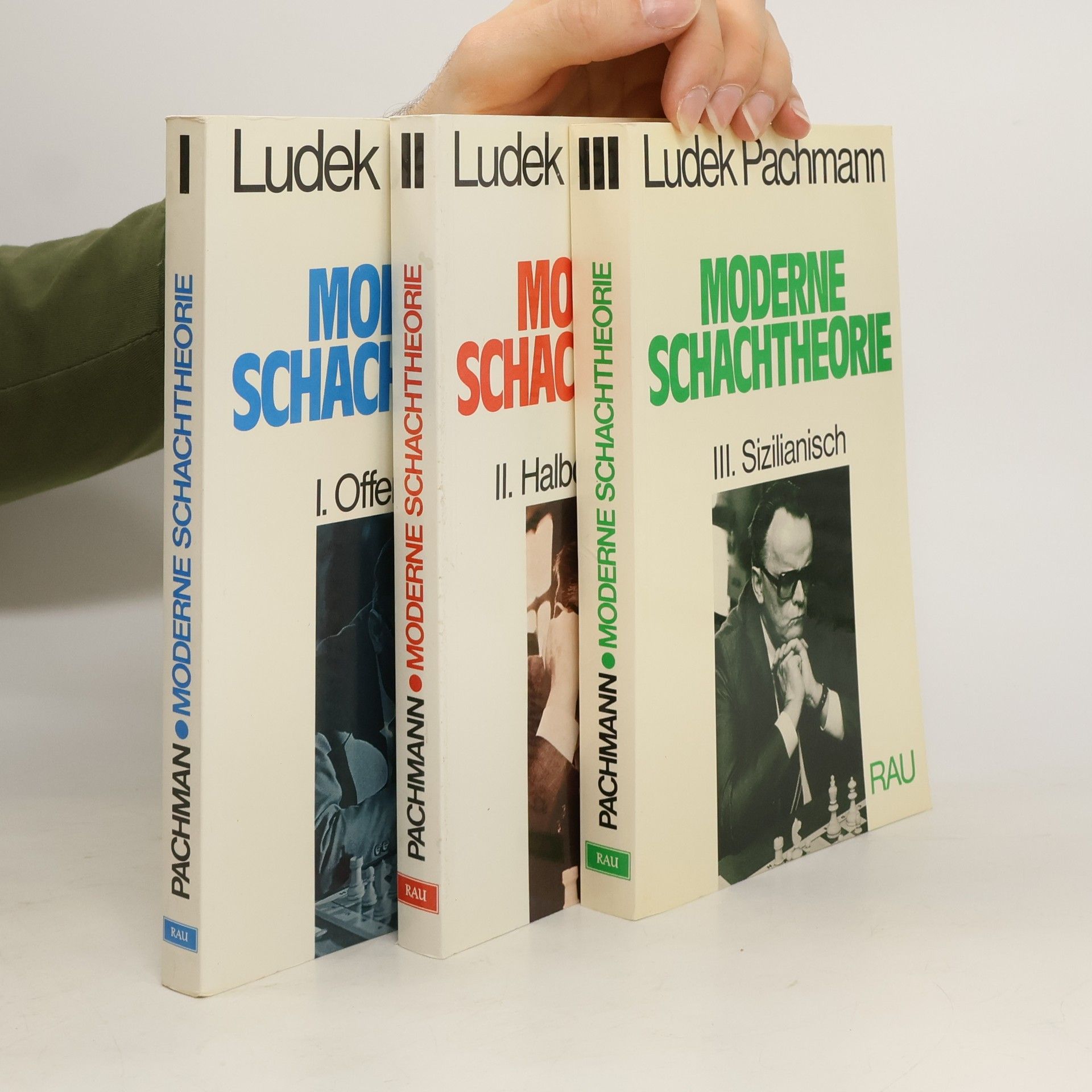 Luděk Pachman Moderne Schachtheorie I-III