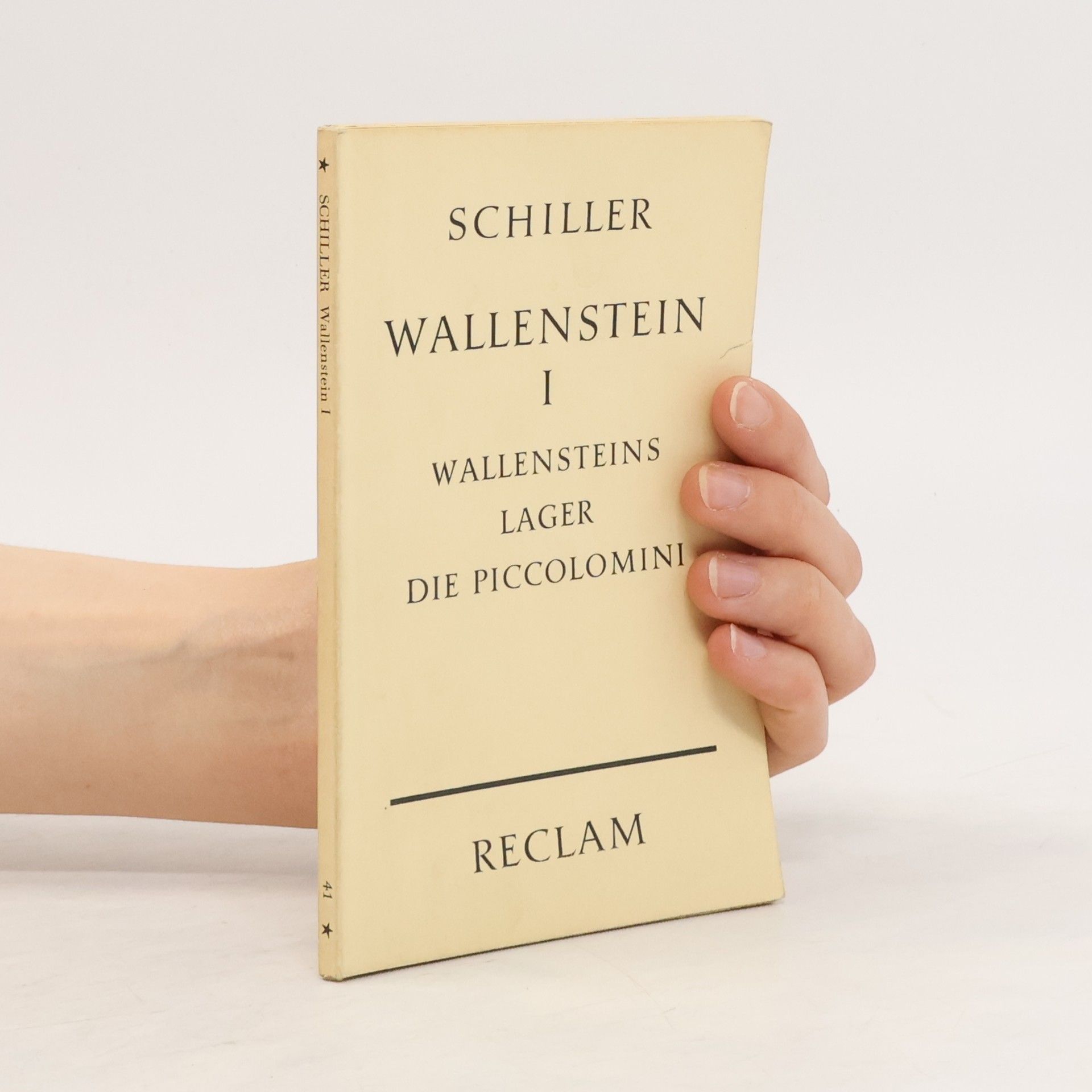 Friedrich Schiller Wallenstein 1