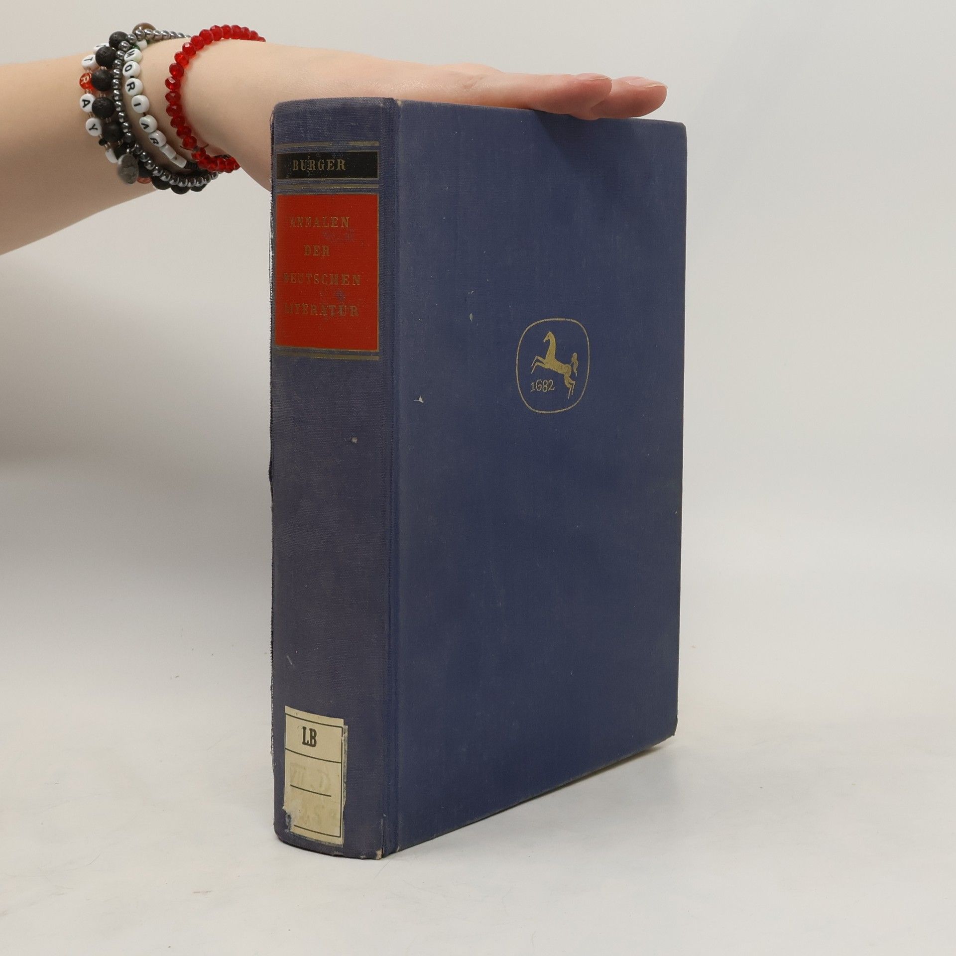 Heinz Otto Burger Annalen der deutschen Literatur