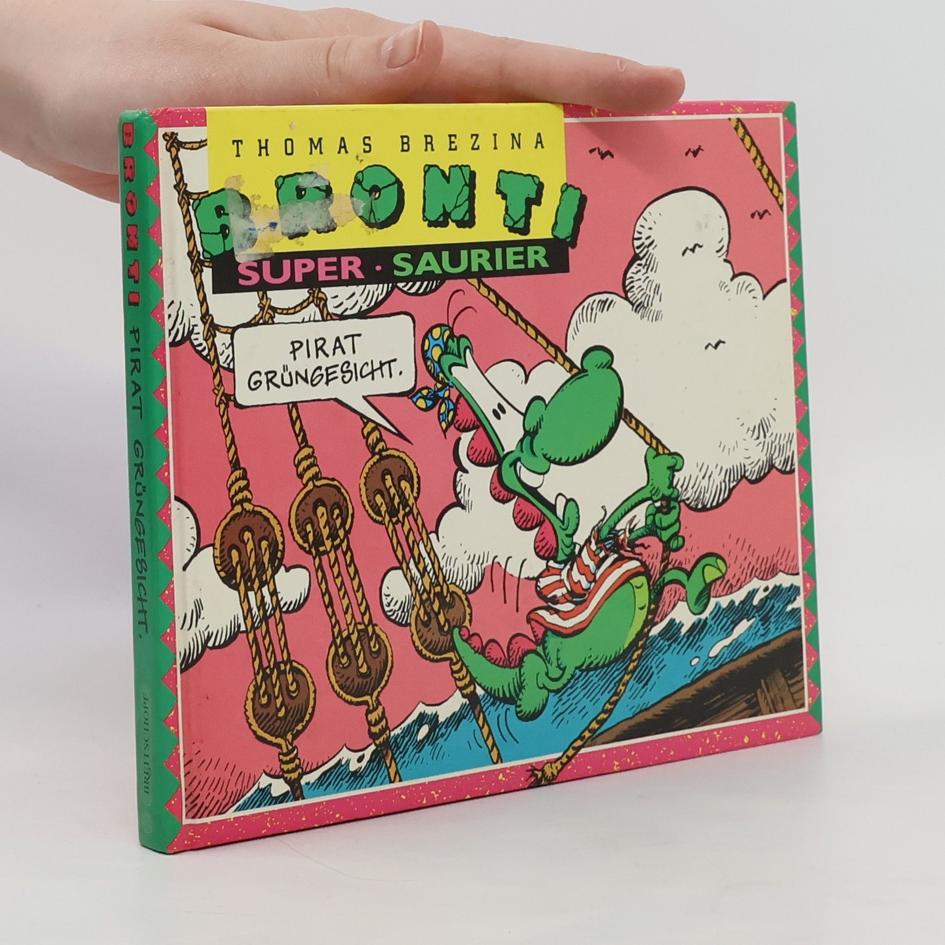 Bronti-Supersaurier. Pirat Grüngesicht