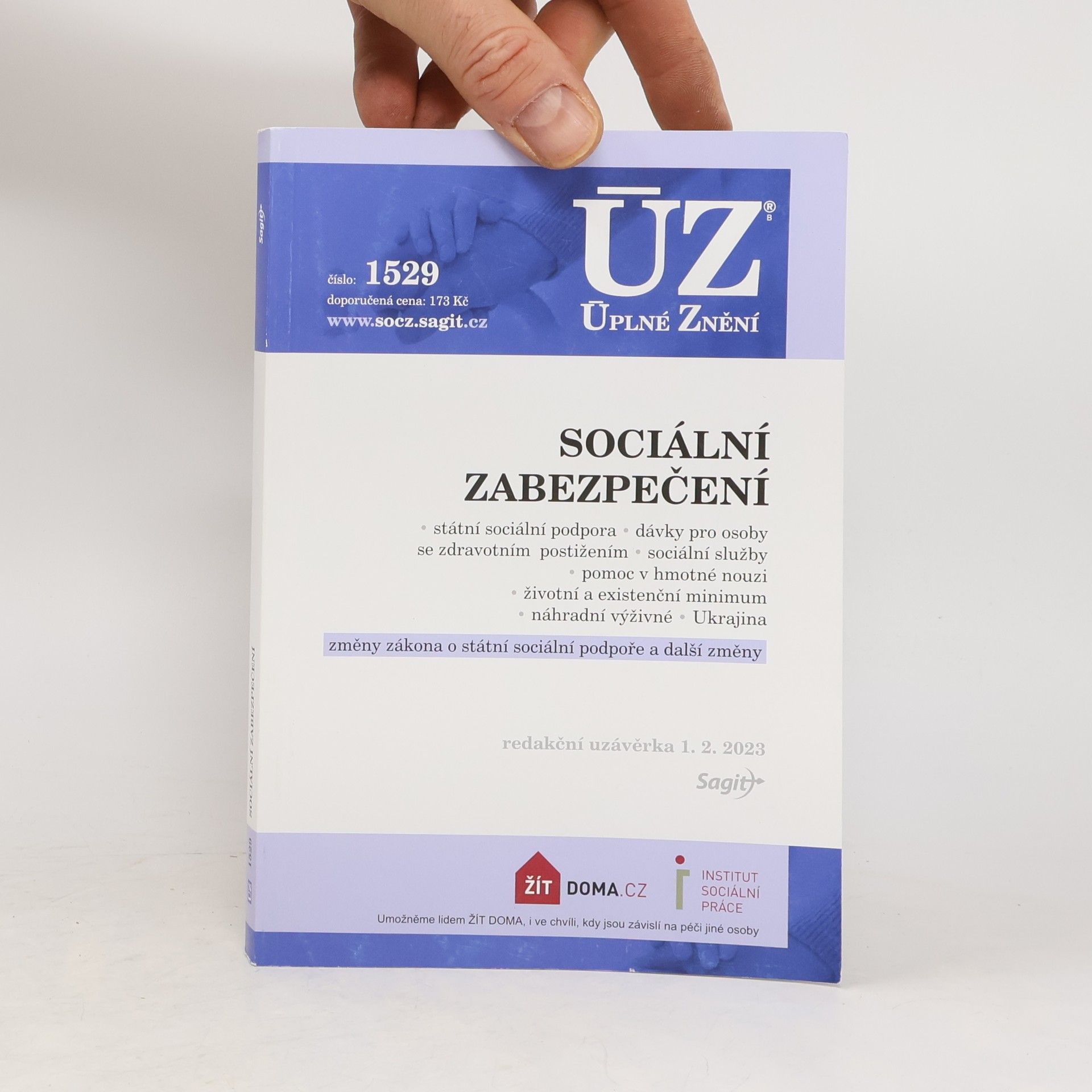 Collectif d'auteurs Sociální zabezpečení [ÚZ 2023 č. 1529]