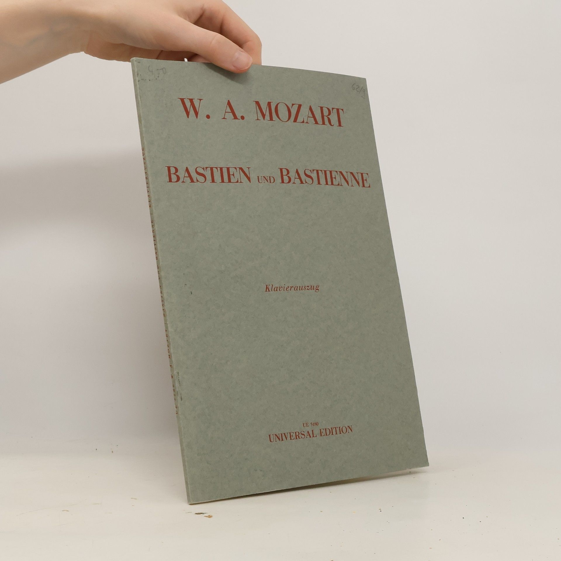 Wolfgang Amadeus Mozart Bastien und Bastienne