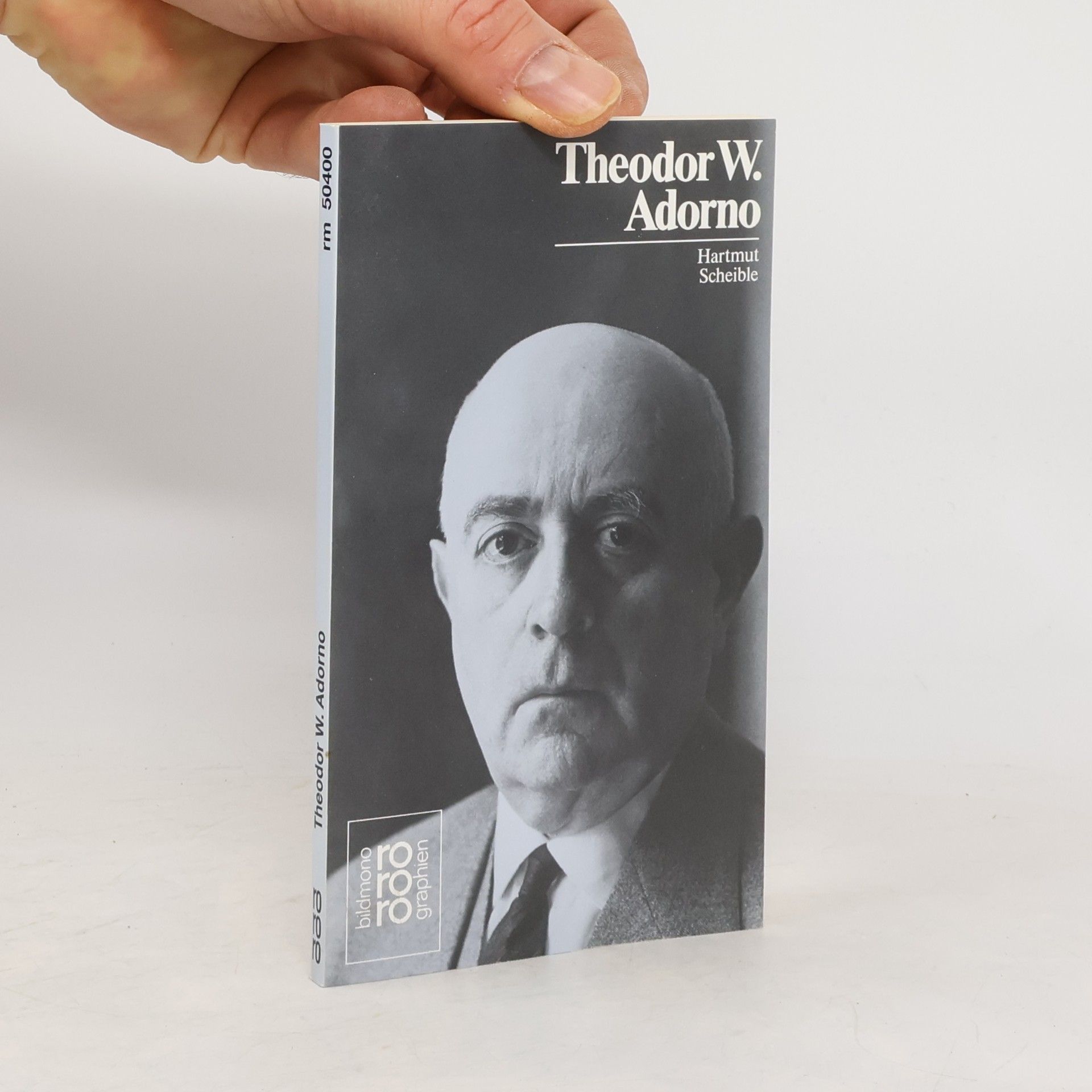 Hartmut Scheible Theodor W. Adorno