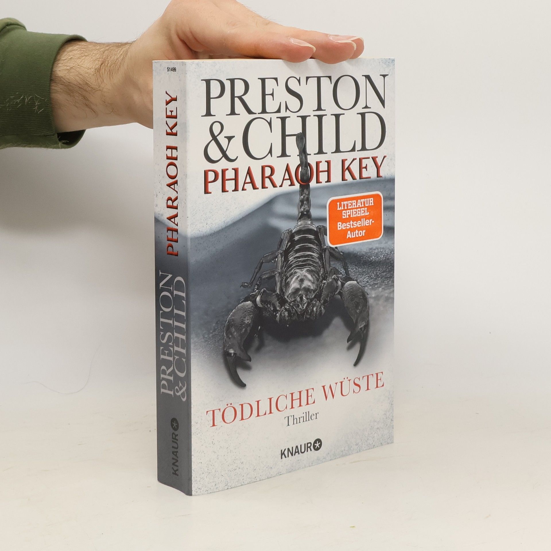Douglas Preston Pharaoh key
