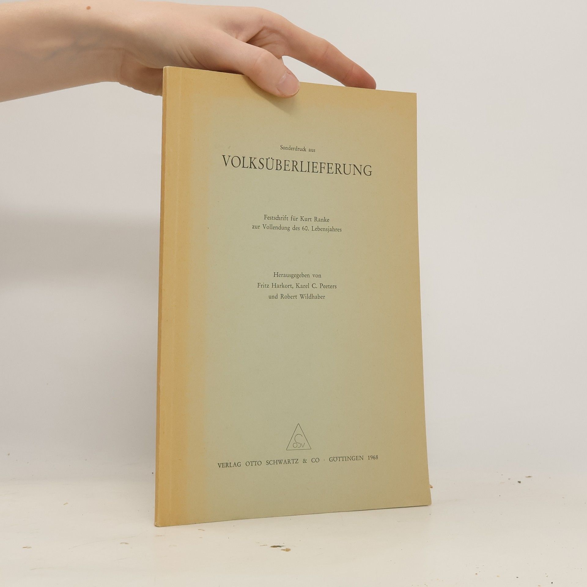 Autorenkollektiv Sonderdruck aus Volksüberlieferung