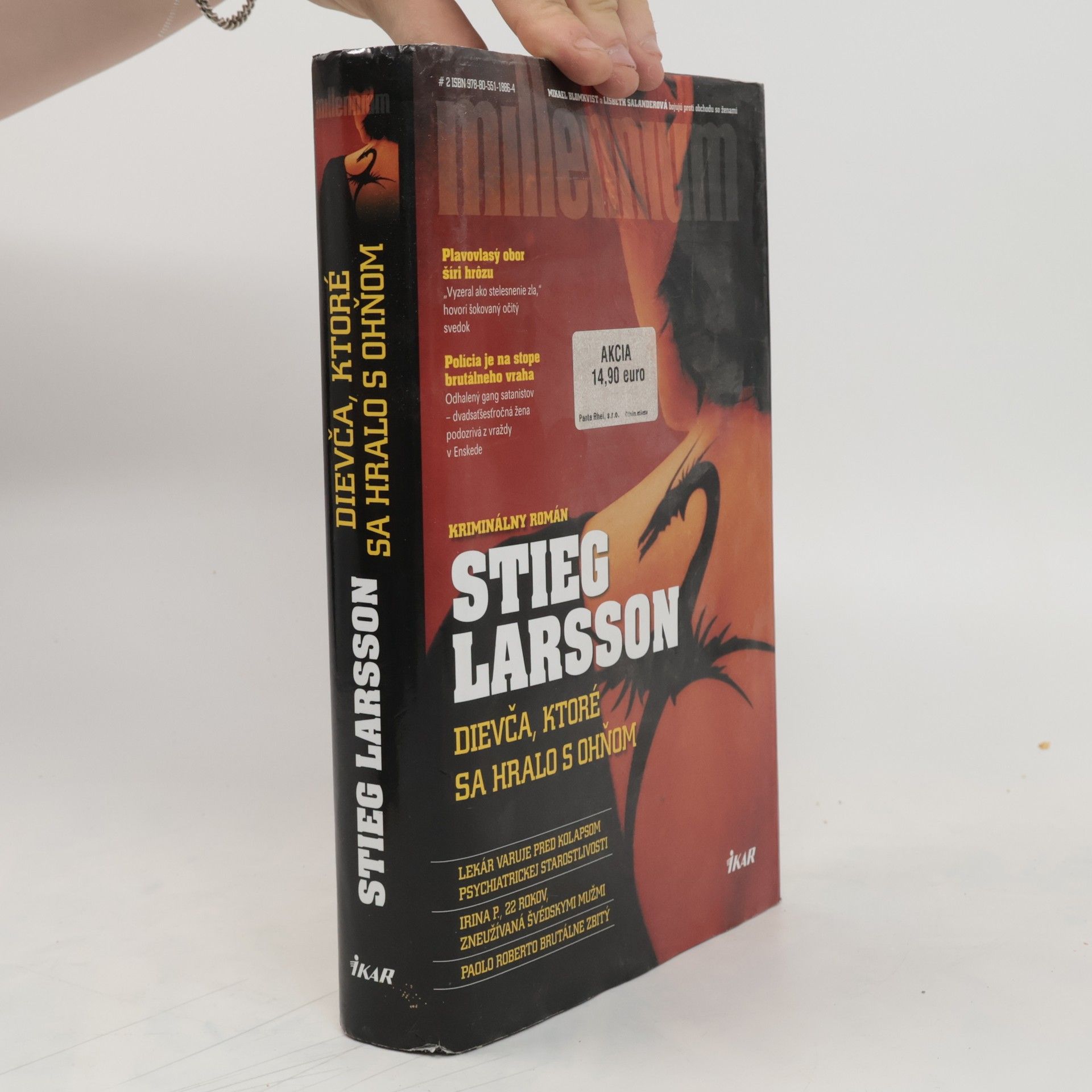 Stieg Larsson Dievča, ktoré sa hralo s ohňom