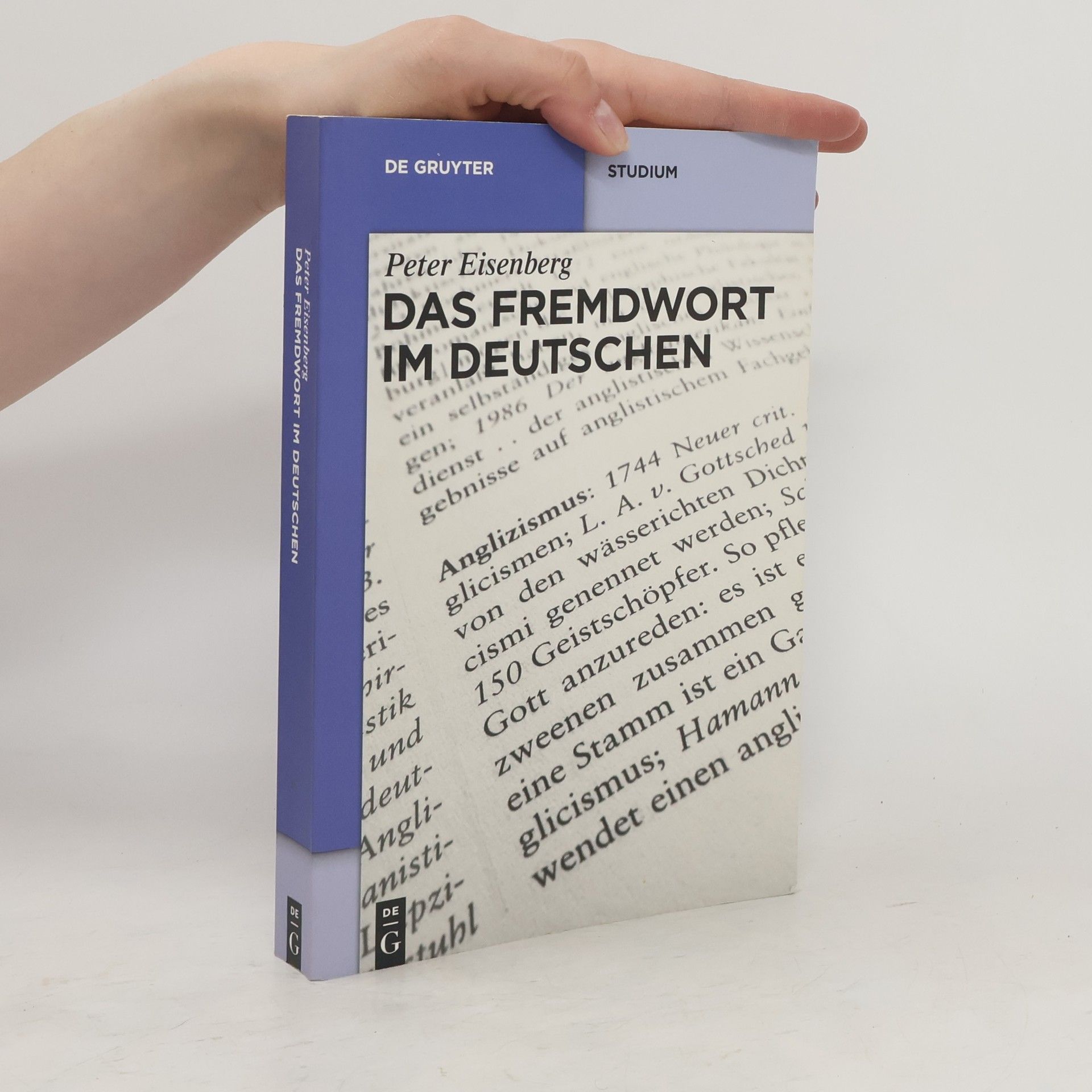 Peter Eisenberg Das Fremdwort im Deutschen