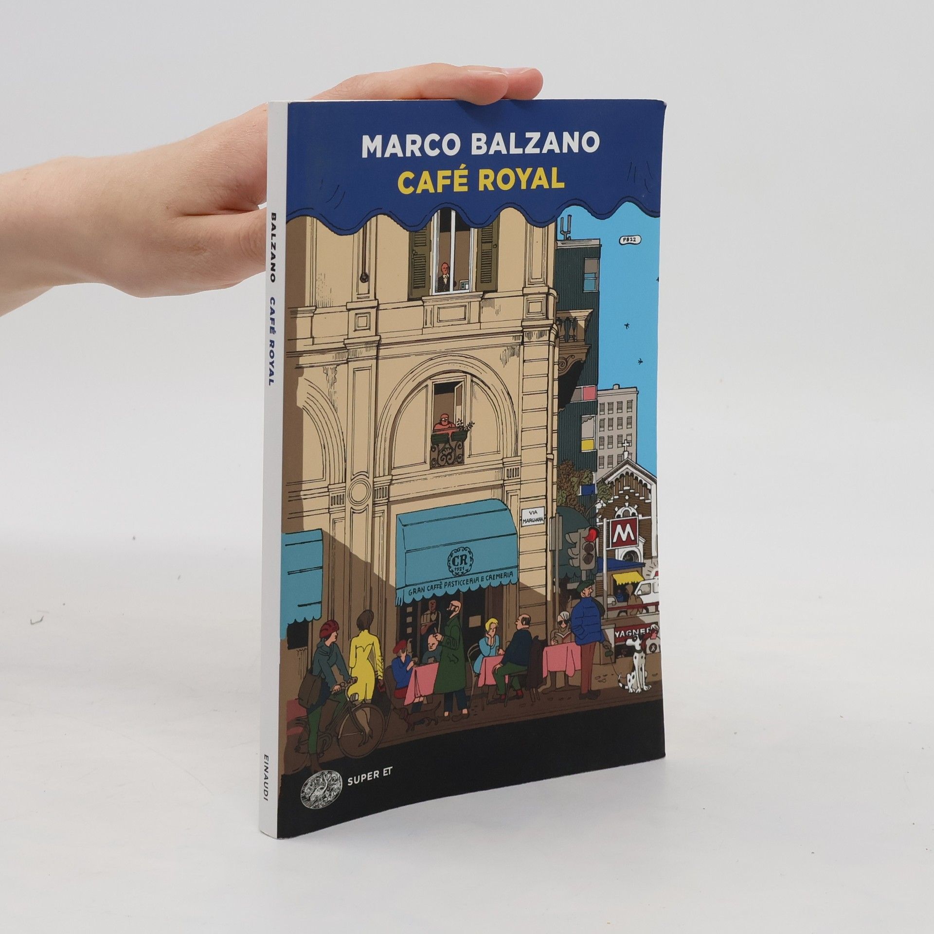 Marco Balzano Café Royal