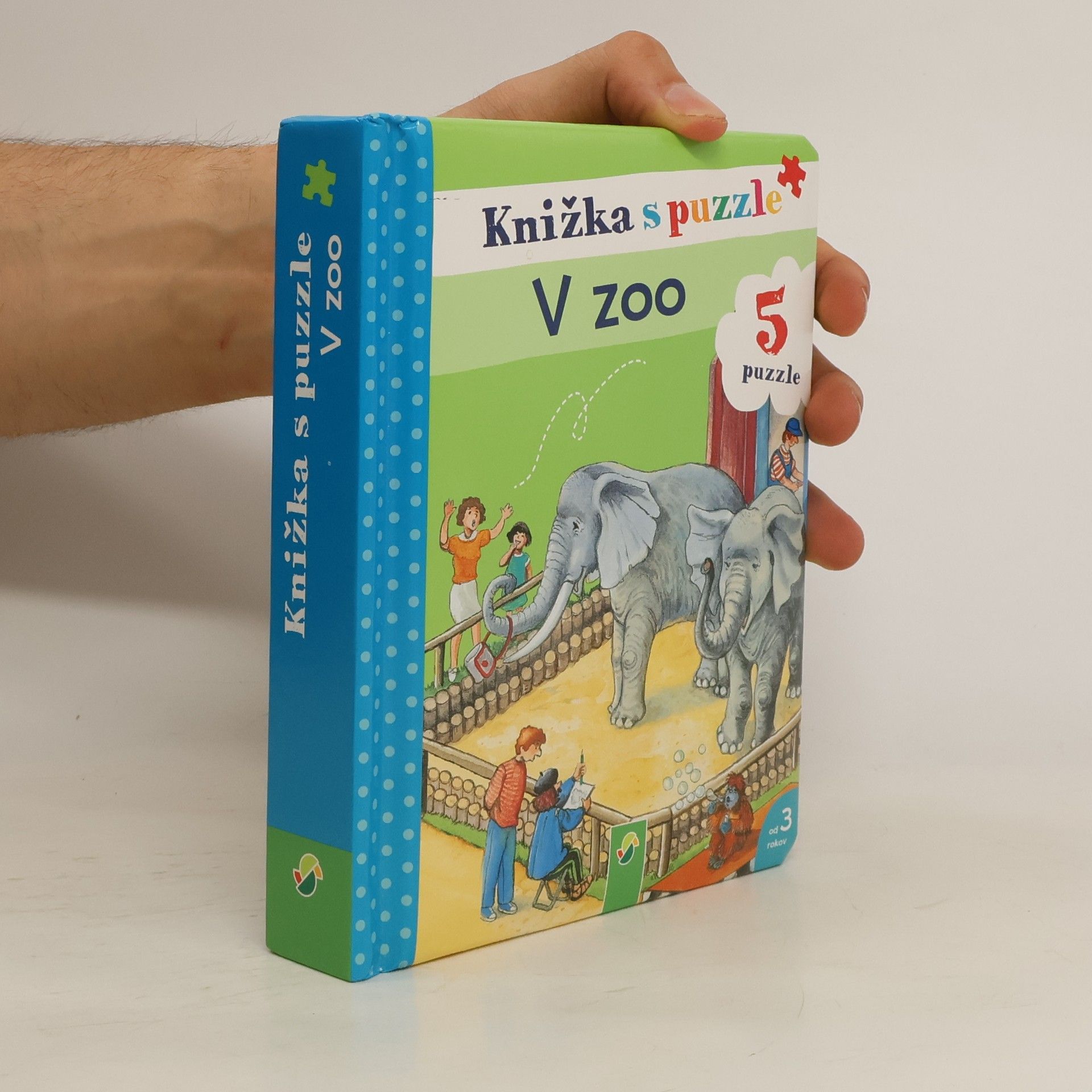 Collectif d'auteurs V Zoo: Knižka s puzzle