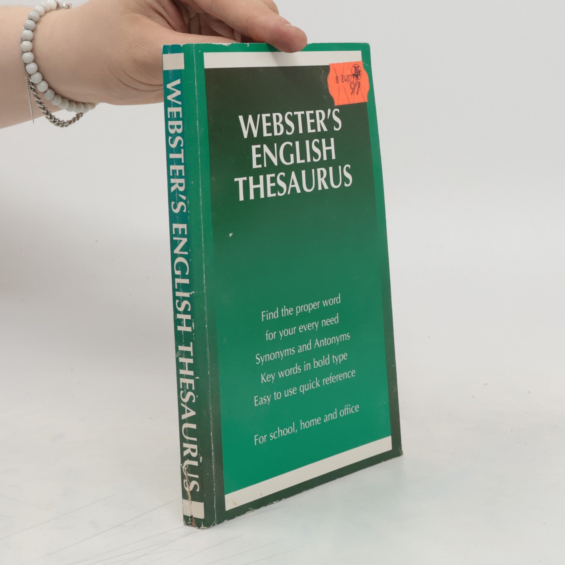 Various authors Webster's English Thesaurus