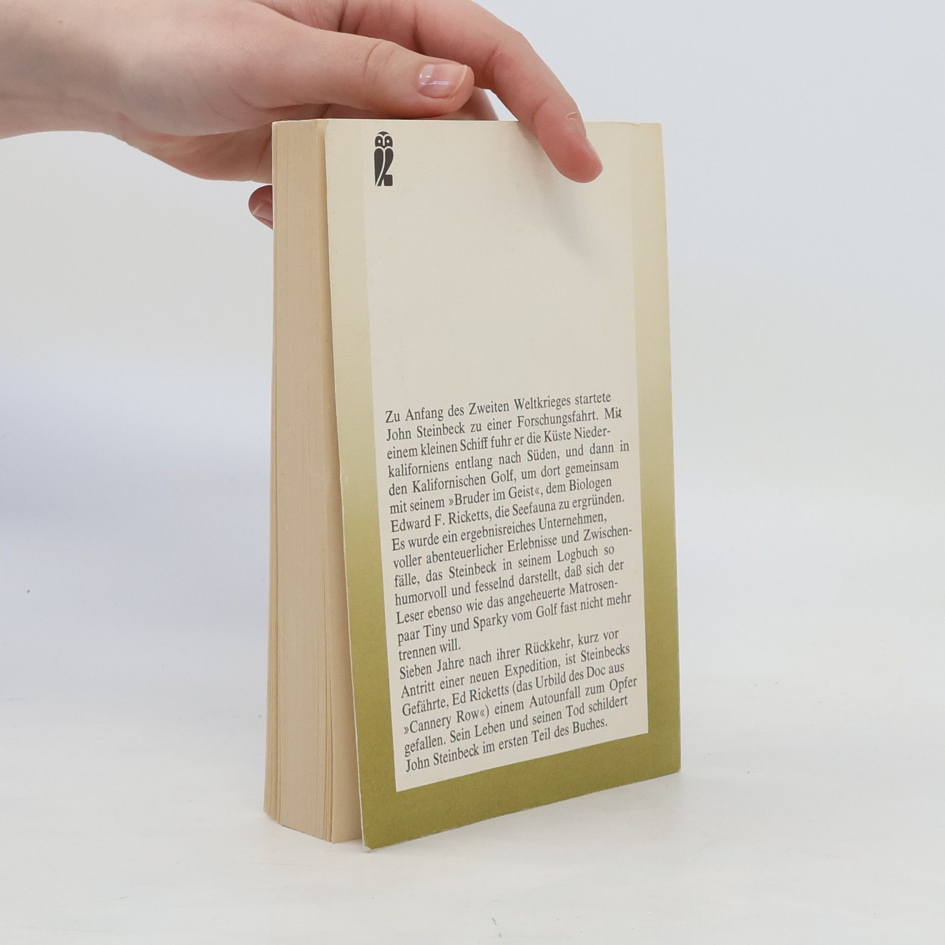 John Steinbeck Logbuch des Lebens