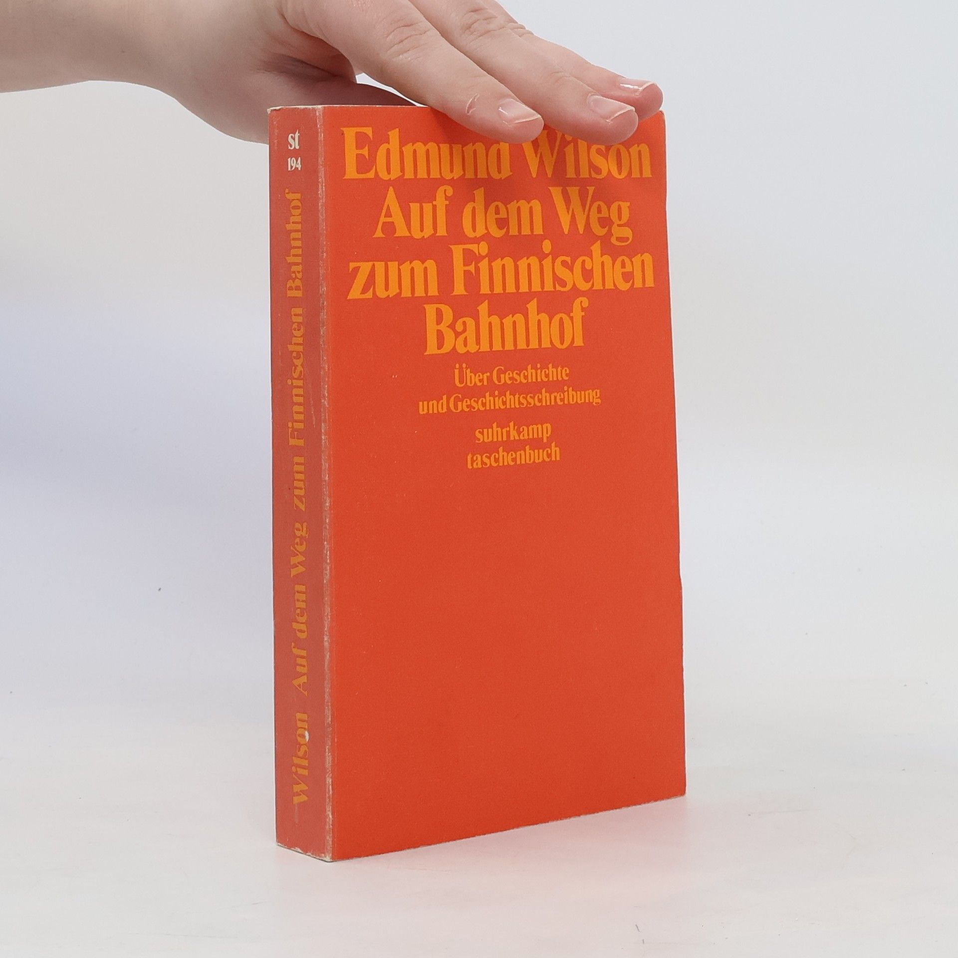 Edmund Wilson Auf dem Weg zum finnischen Bahnhof