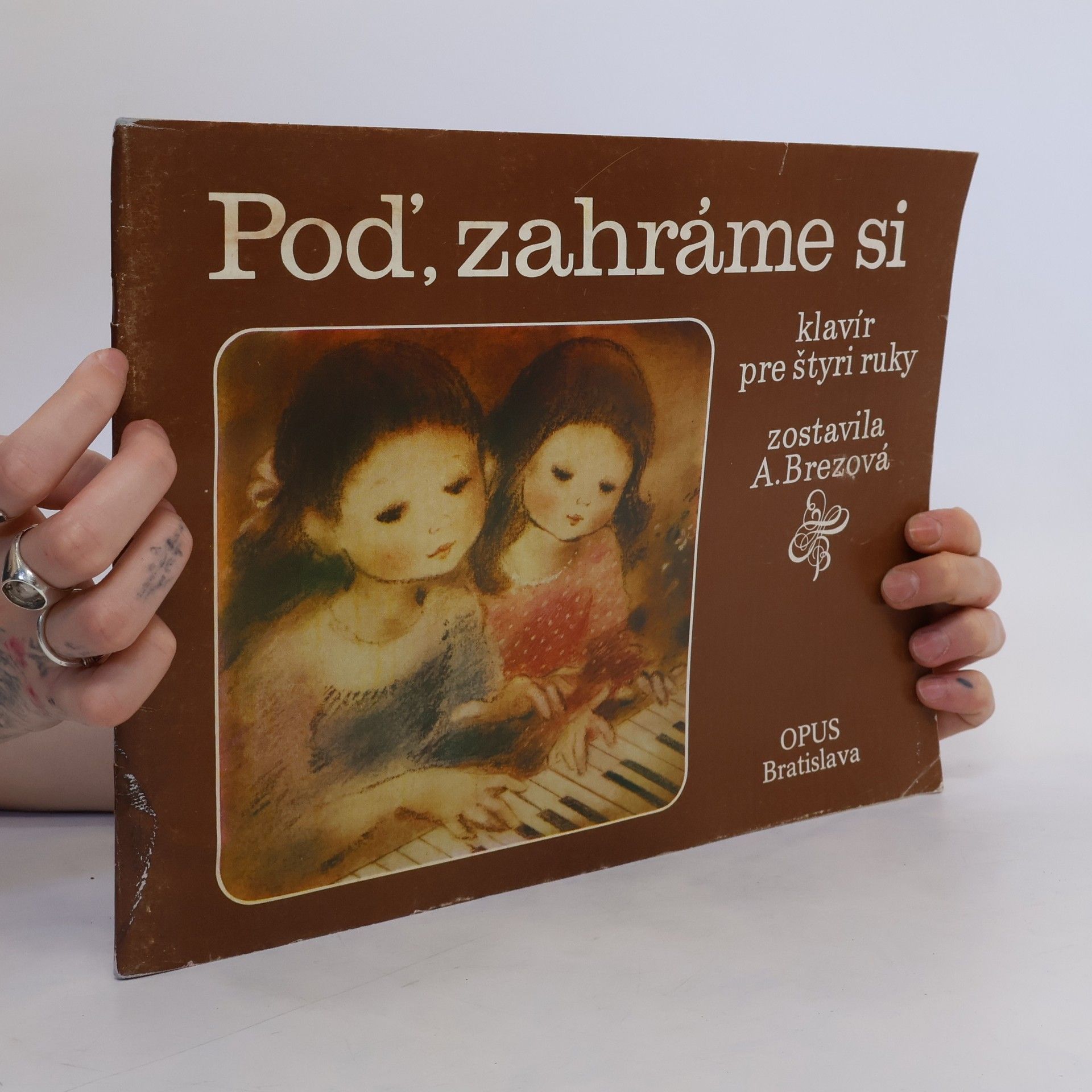 Alžbeta Brezová Poď, zahráme si. Klavír pre štyri ruky