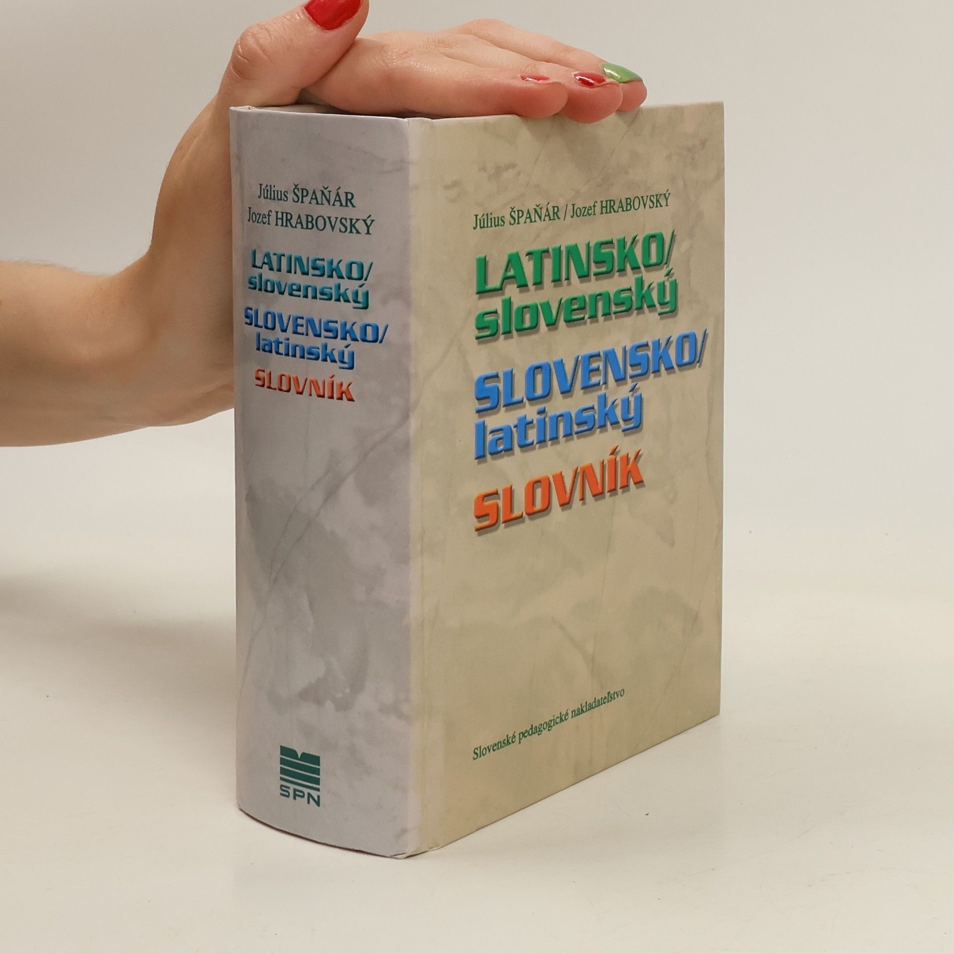Július Špaňár Latinsko-slovenský, slovensko-latinský slovník