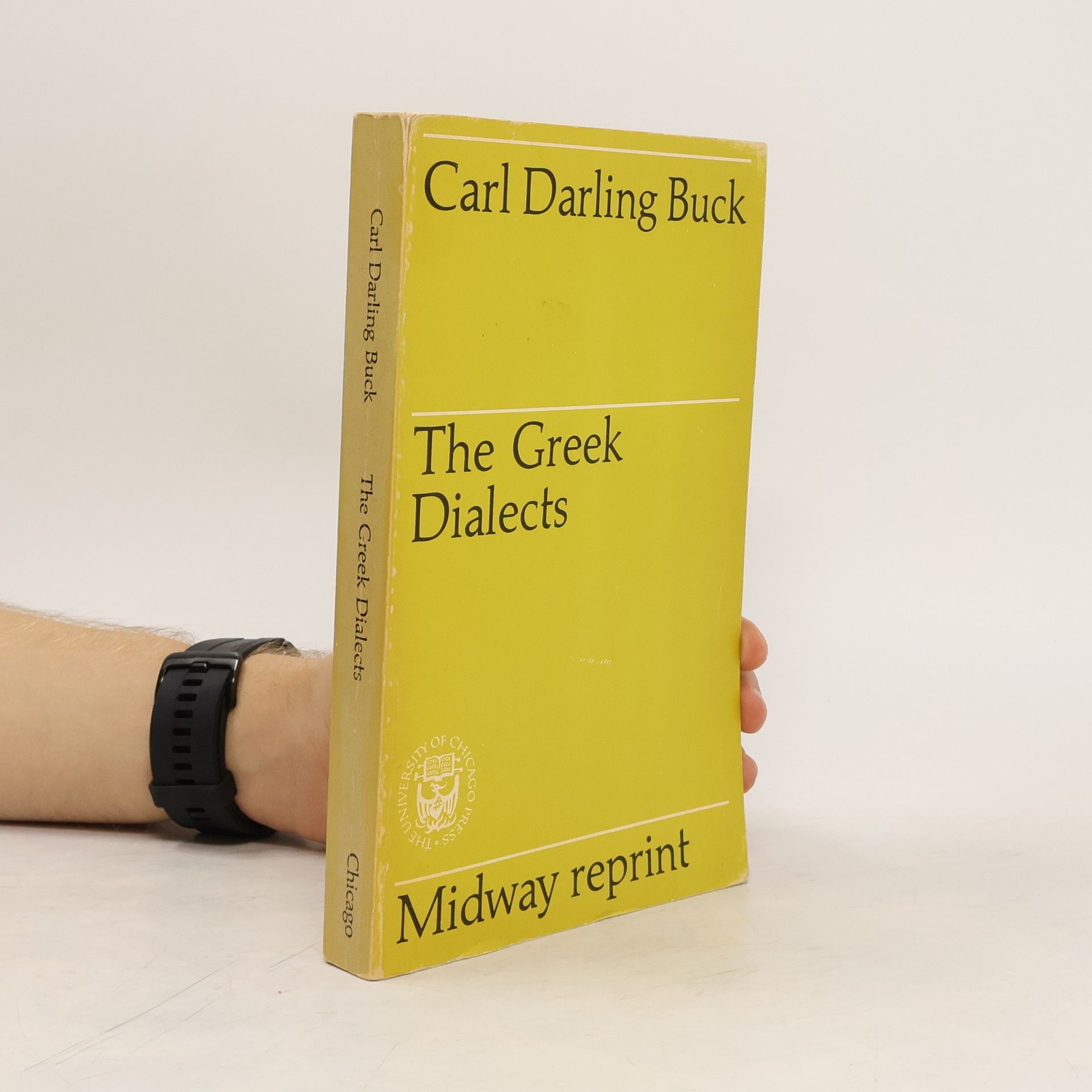 Carl Darling Buck The Greek Dialects