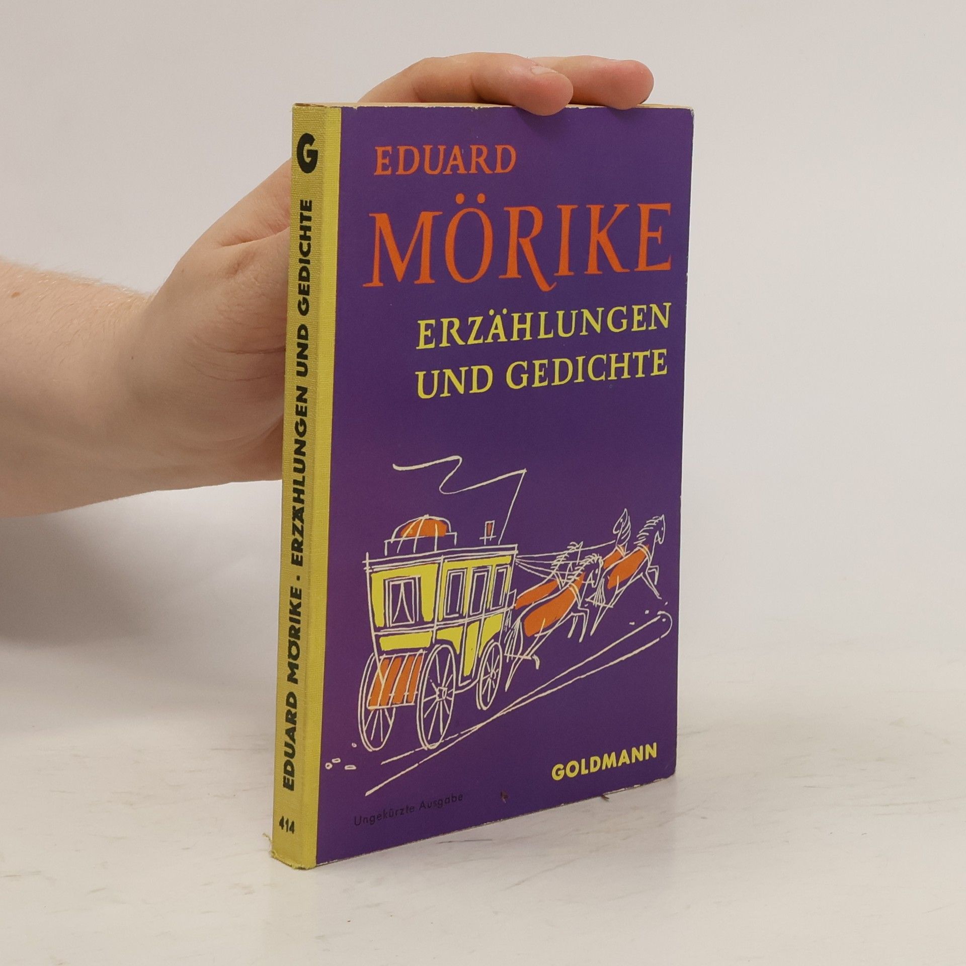 Eduard Mörike Erzählungen und Gedichte