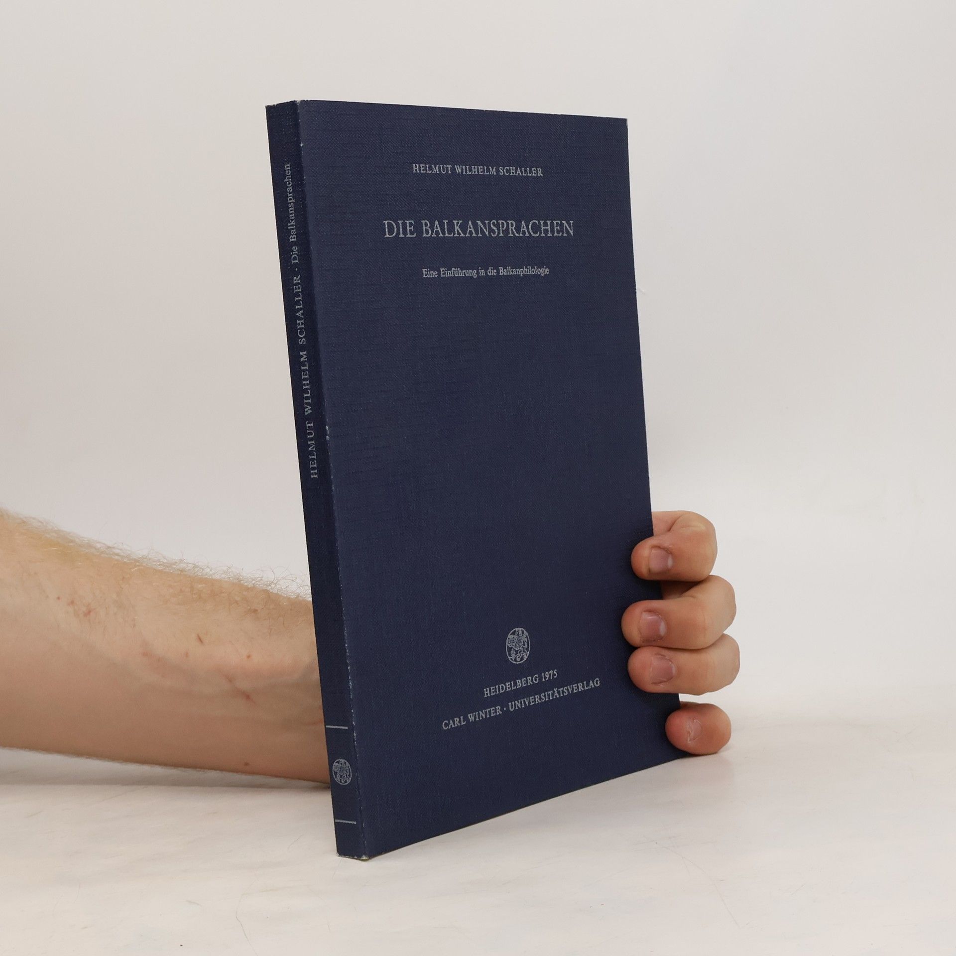 Helmut Wilhelm Schaller Die Balkansprachen