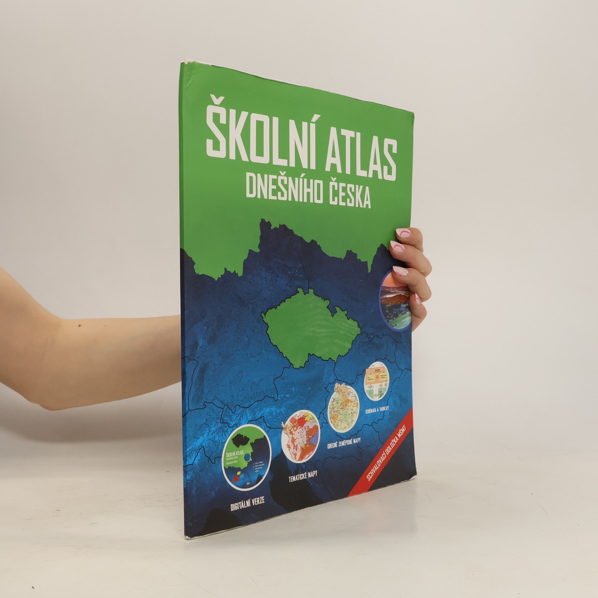 Martin Hanus Školní atlas dnešního Česka