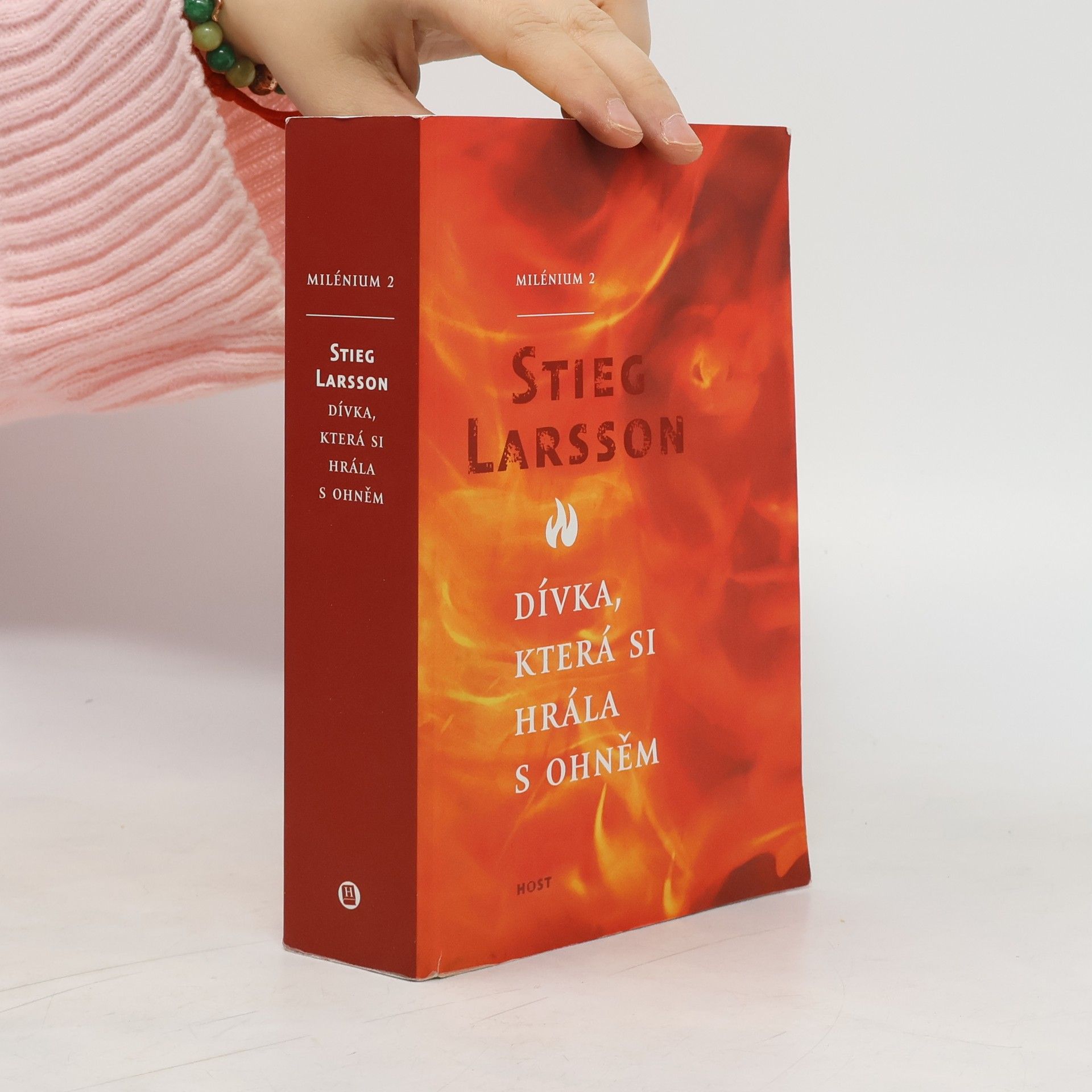 Stieg Larsson Dívka, která si hrála s ohněm
