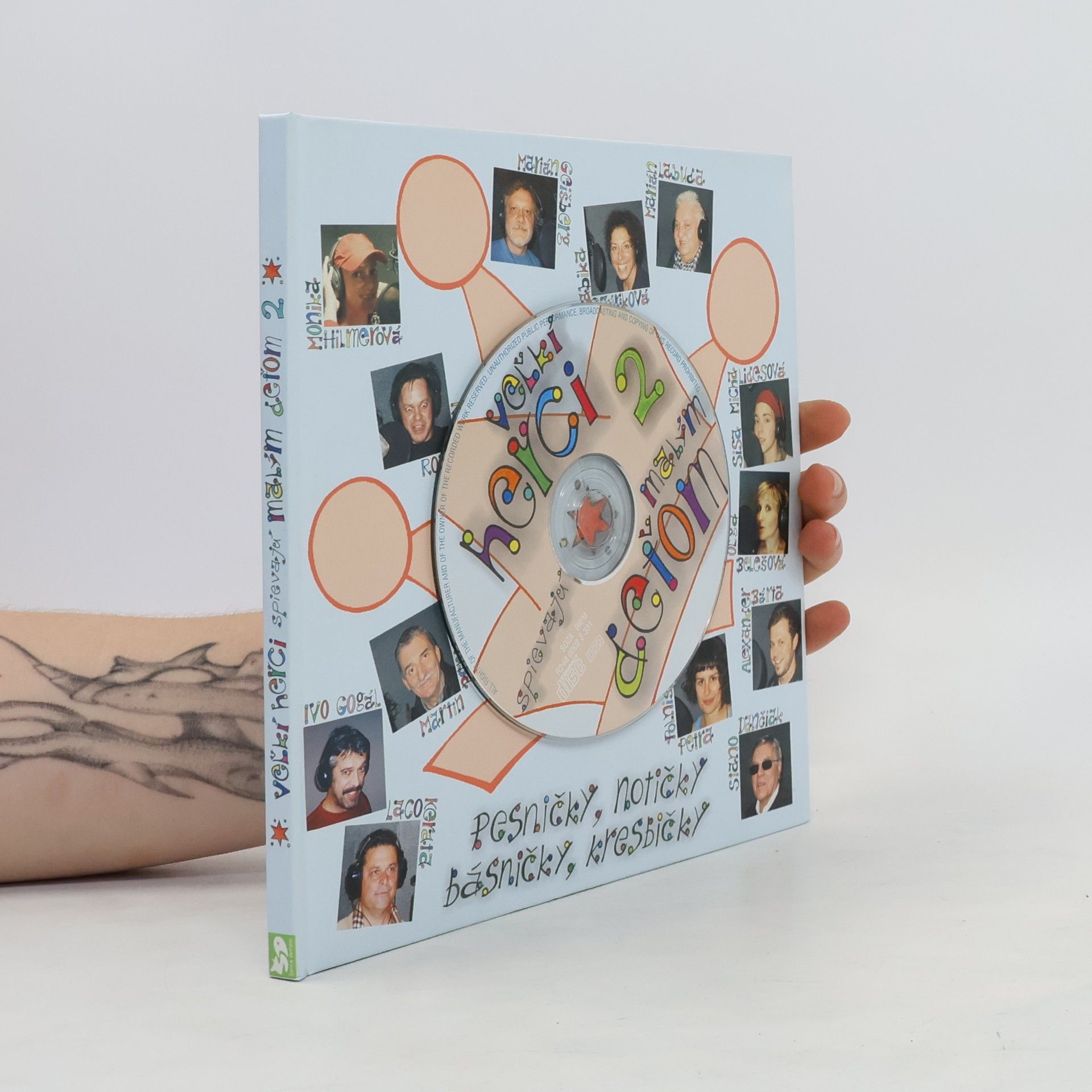 Kolektív autorov Velkí herci spievajú malým deťom 2