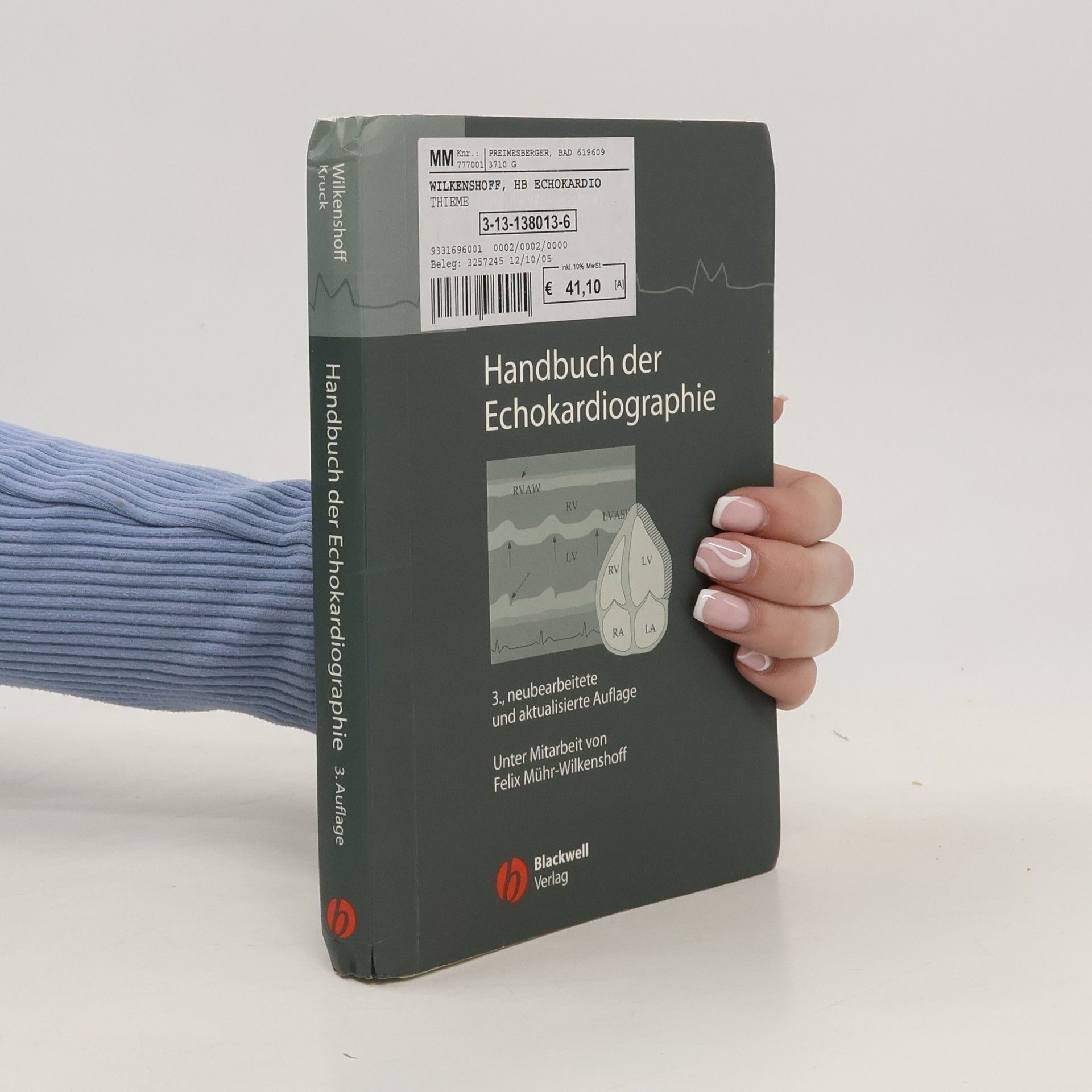 Ursula Wilkenshoff Handbuch der Echokardiographie