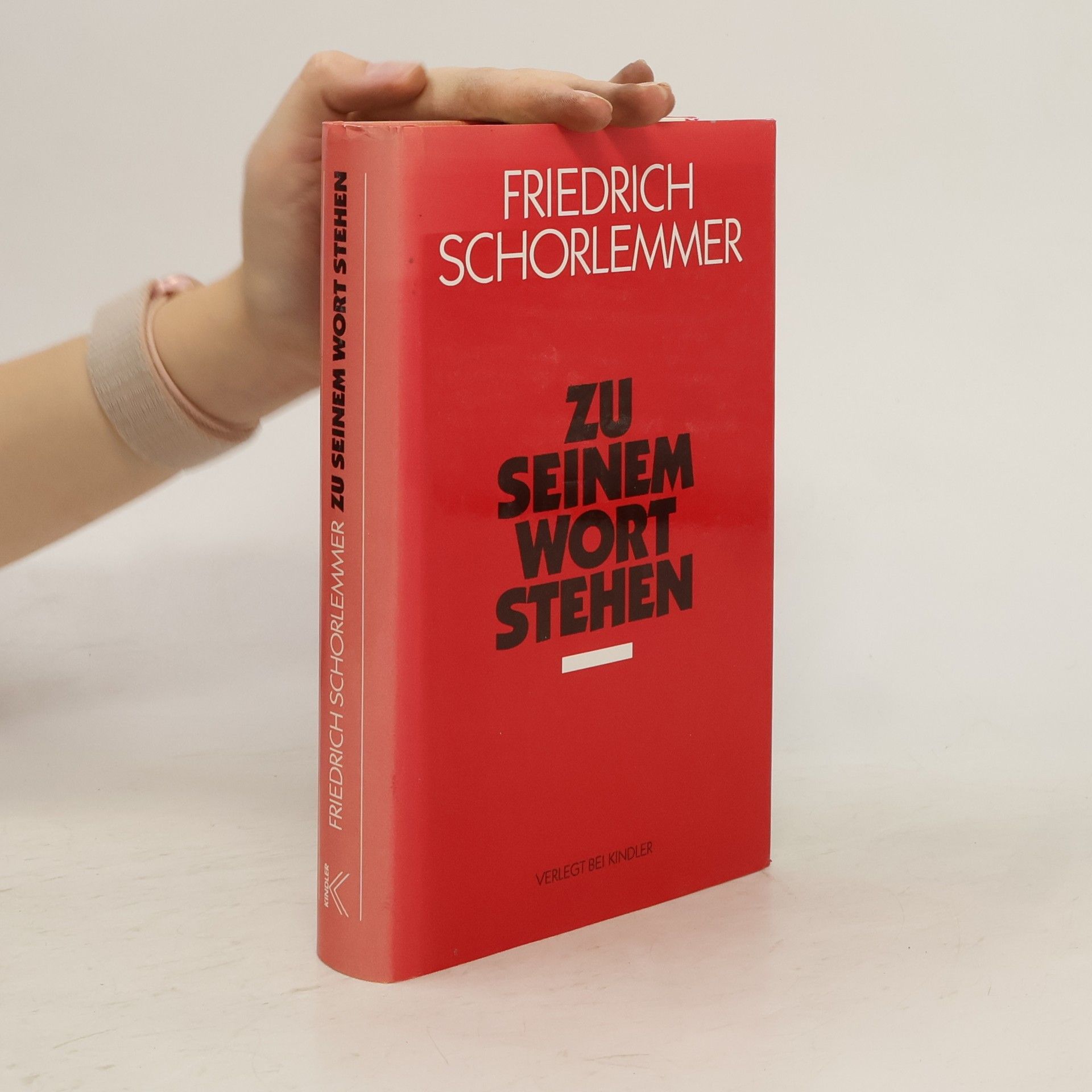 Friedrich Schorlemmer Zu seinem Wort stehen