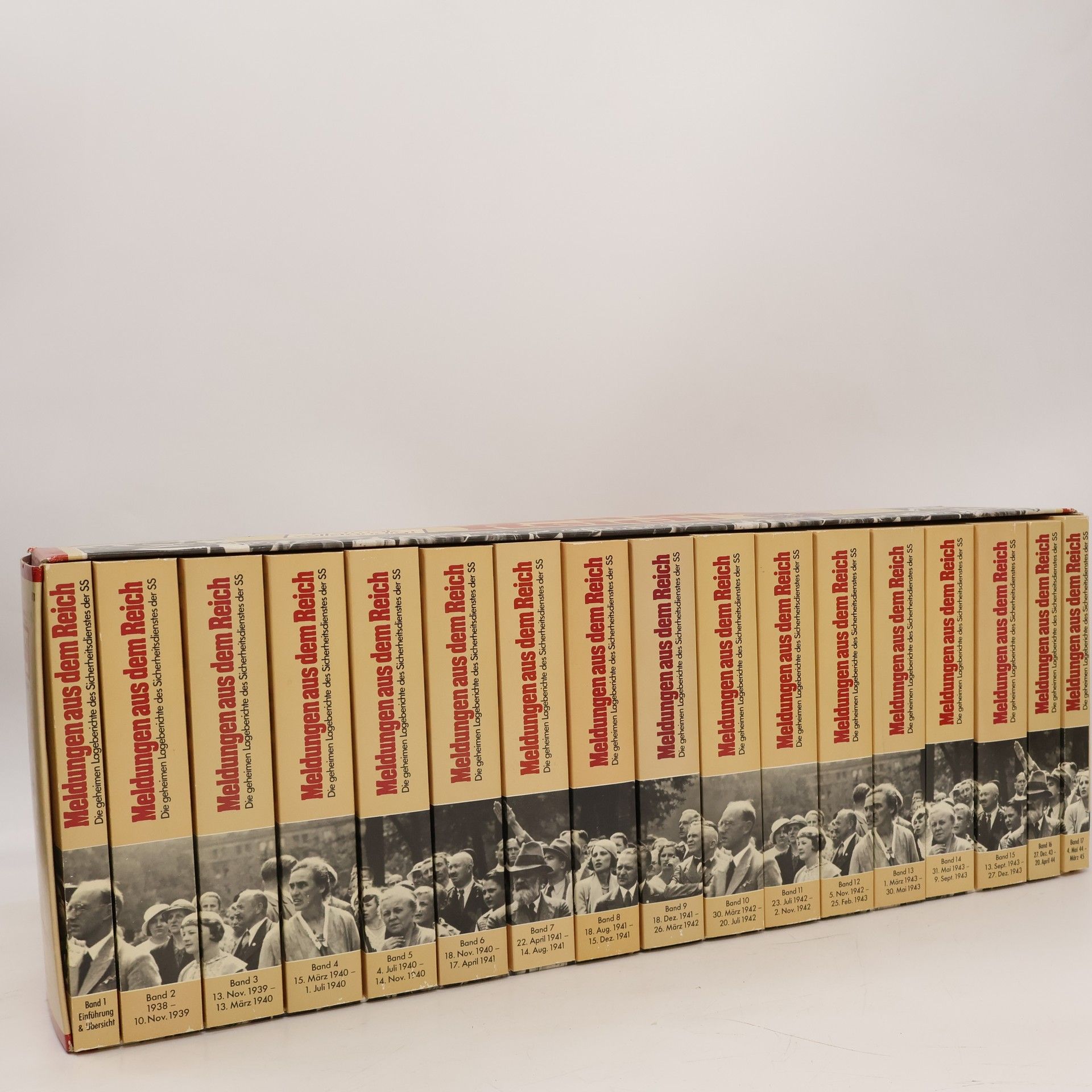 Heinz Boberach Meldungen aus dem Reich. Band 1.-17.
