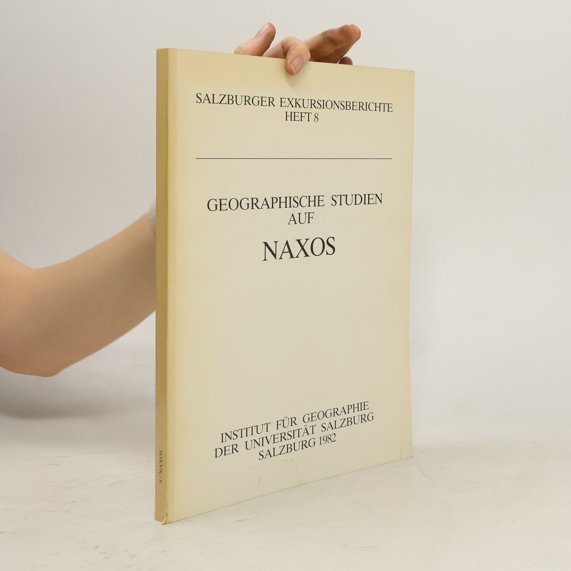 Wolfgang Kern Geographische Studien auf Naxos