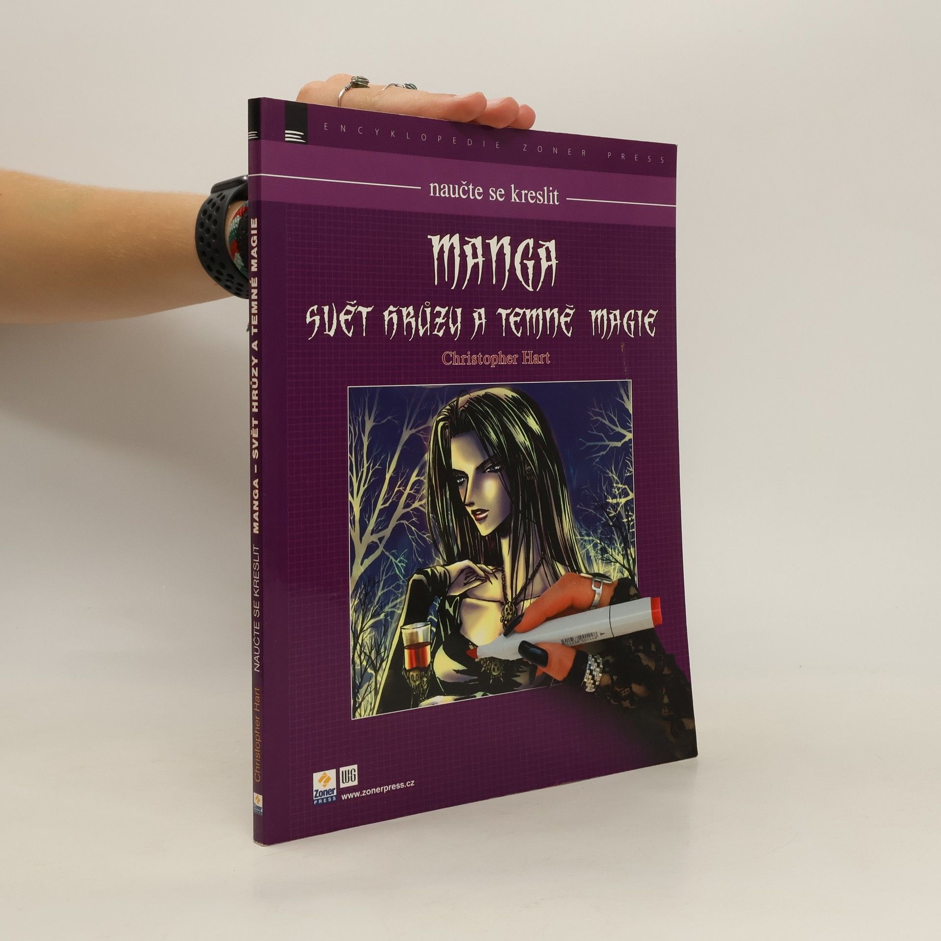 Christopher Hart Manga - svět hrůzy a temné magie. Naučte se kreslit