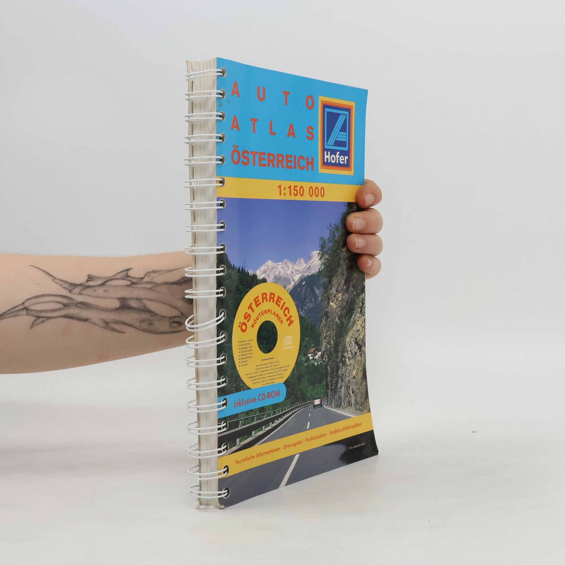 Autorenkollektiv Autoatlas Österreich 1:150 000
