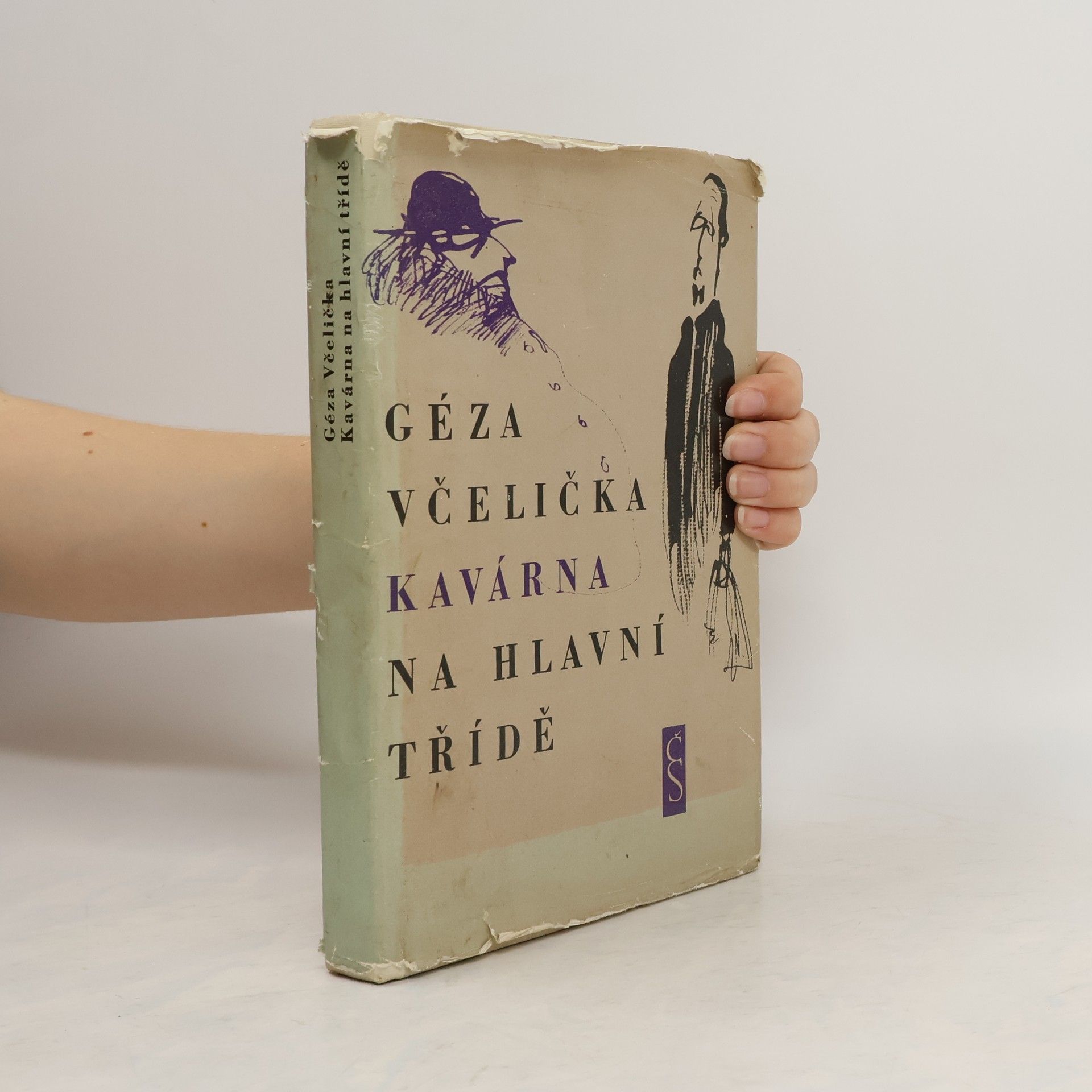 Géza Včelička Kavárna na hlavní třídě
