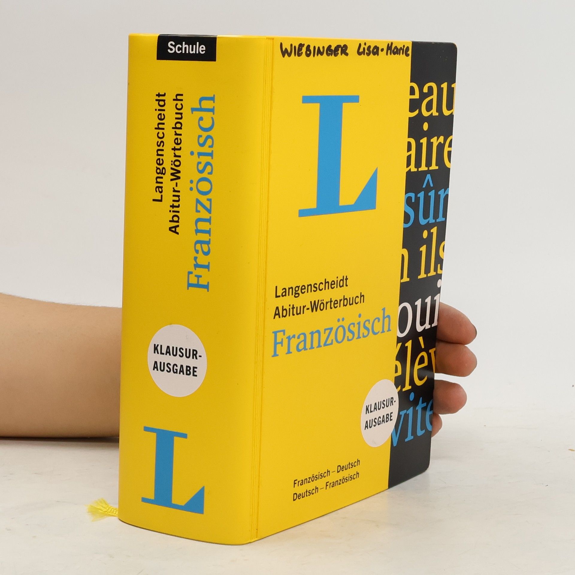 Autorenkollektiv Langenscheidt Abitur-Wörterbuch Französisch