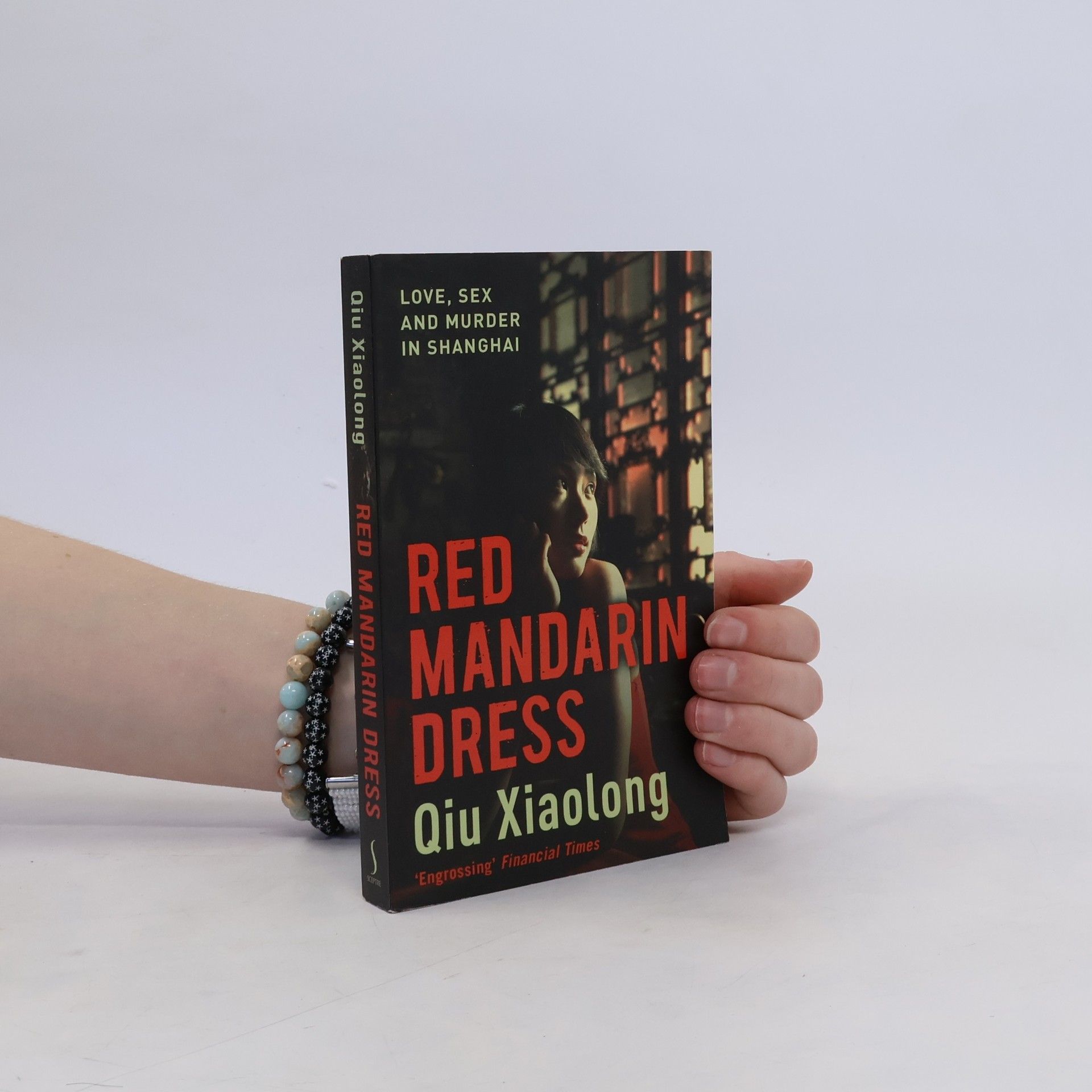 Qiu Xiaolong Red Mandarin Dress
