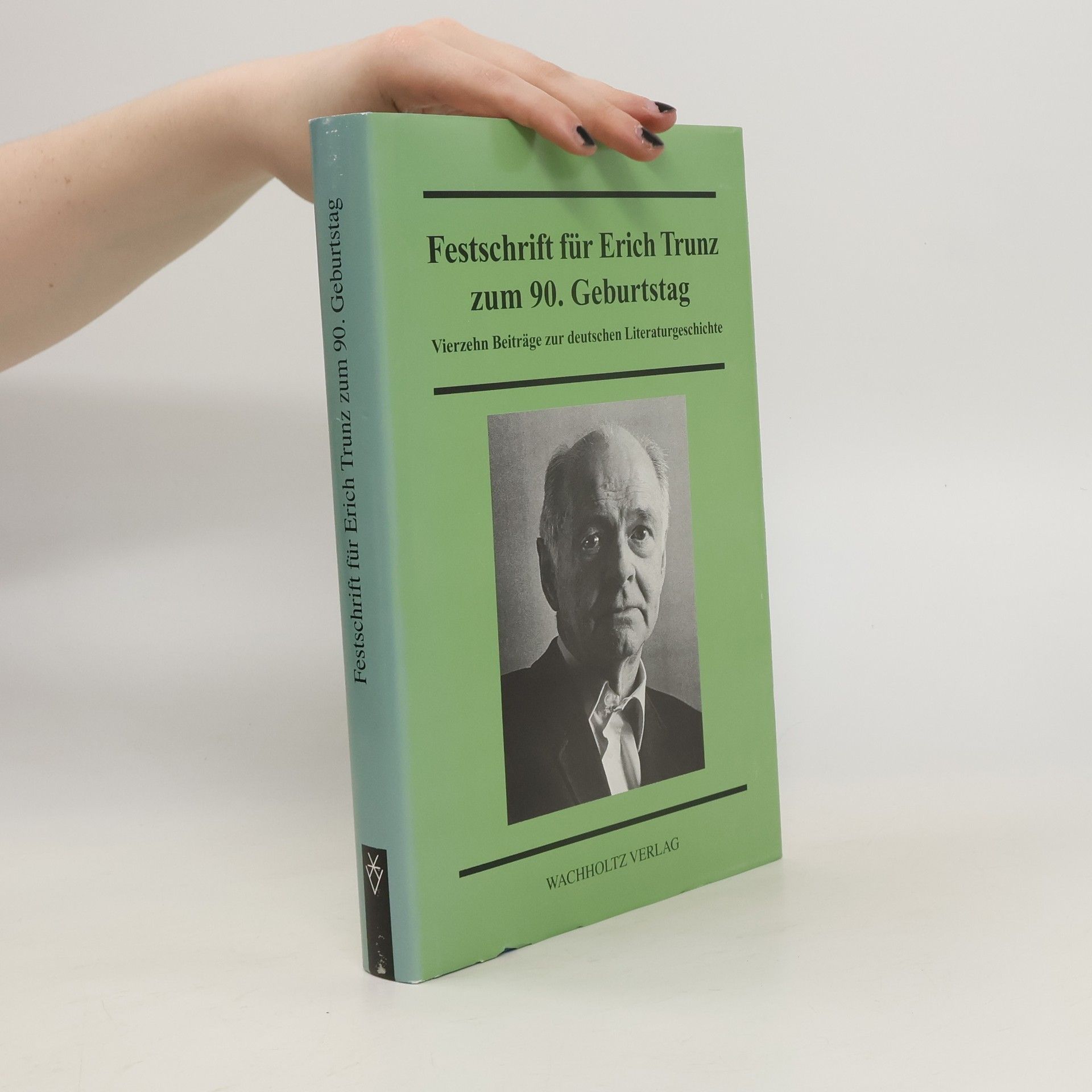 Dietrich Jöns Festschrift für Erich Trunz zum 90. Geburtstag