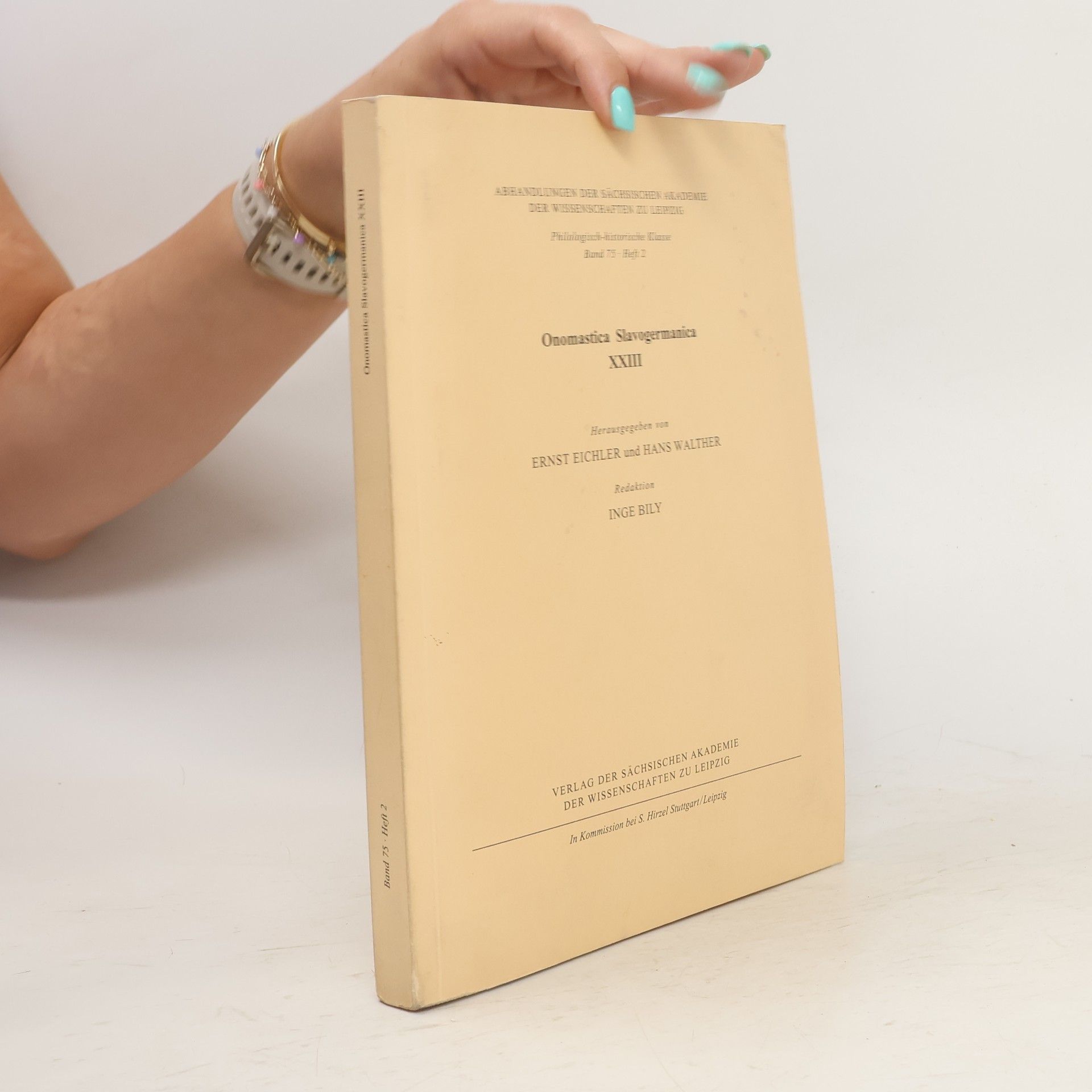 AA.VV. Onomastica Slavogermanica