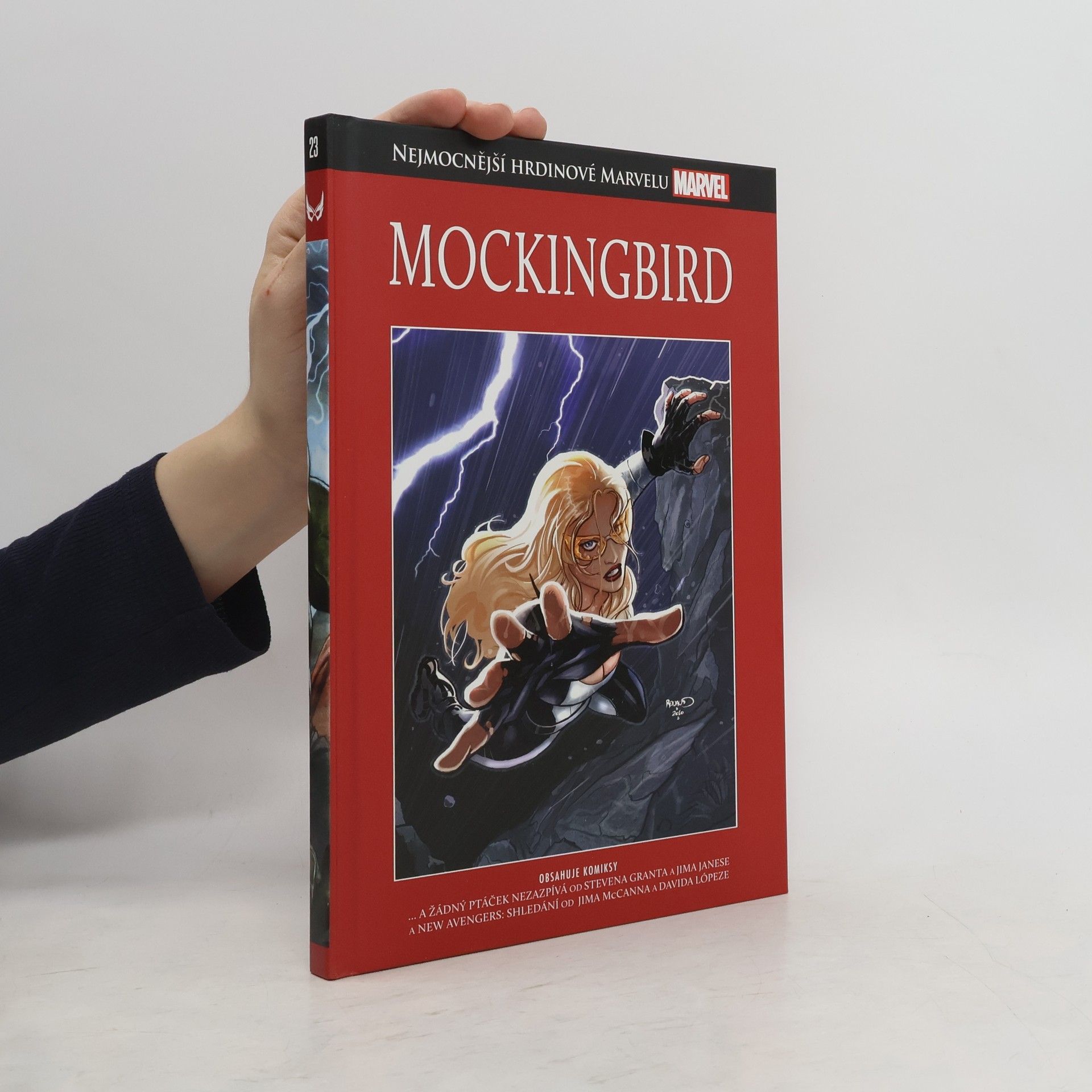 Steven Grant Nejmocnější hrdinové Marvelu 23. Mockingbird