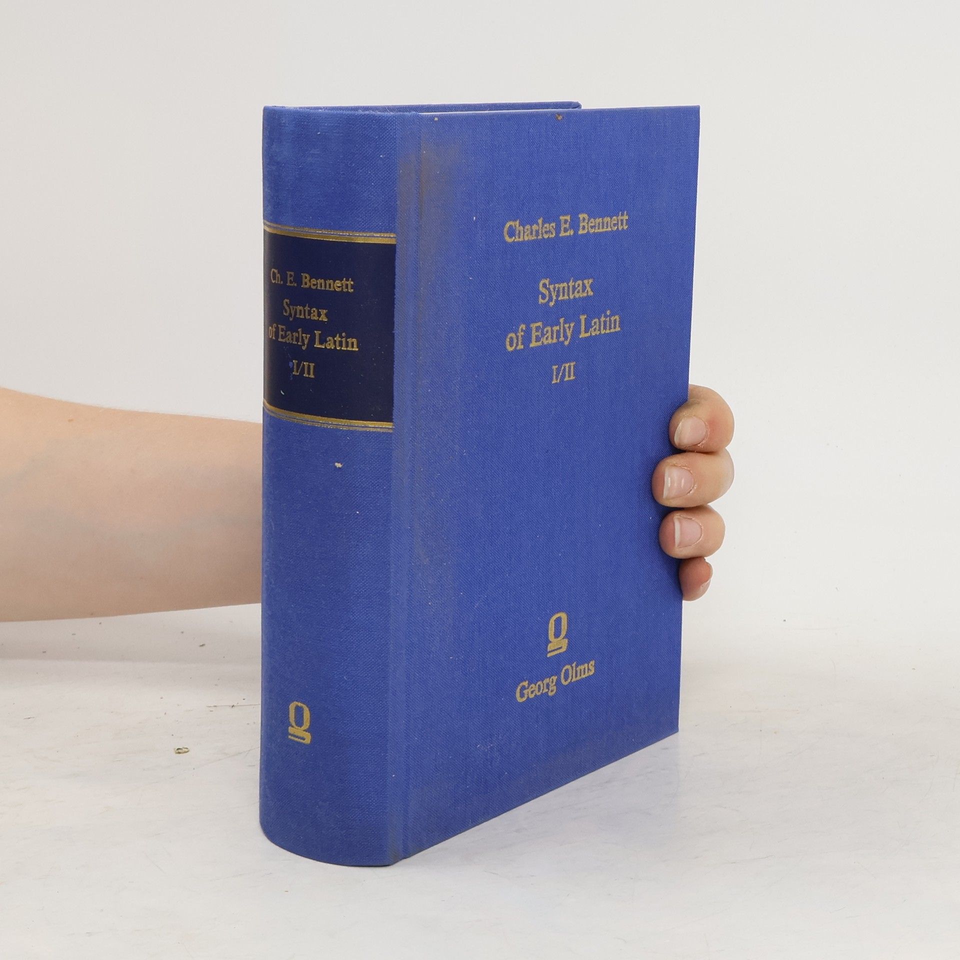 Charles E. Bennett Syntax of Early Latin I/II