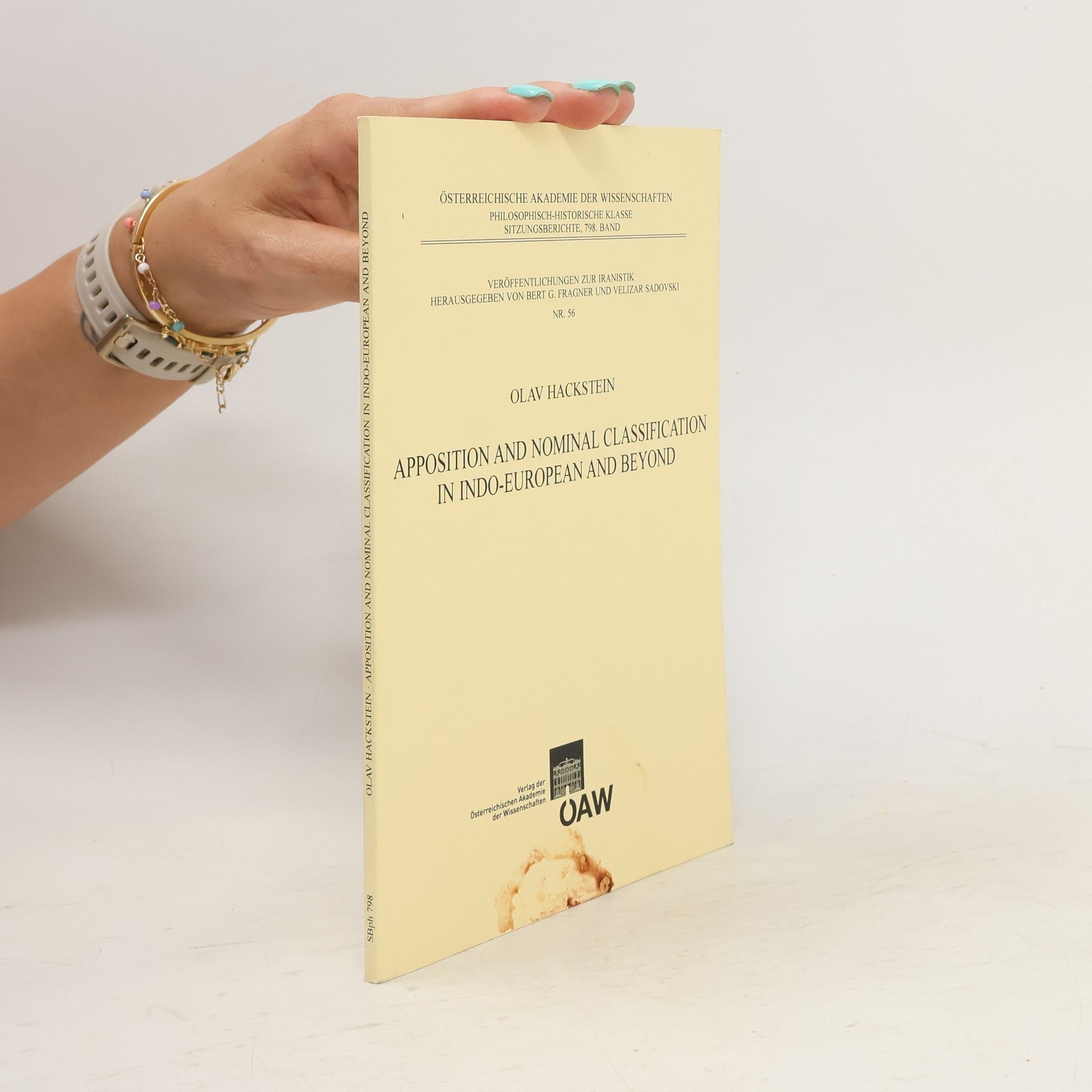 Olav Hackstein Apposition and Nominal Classification in Indo-European and Beyond