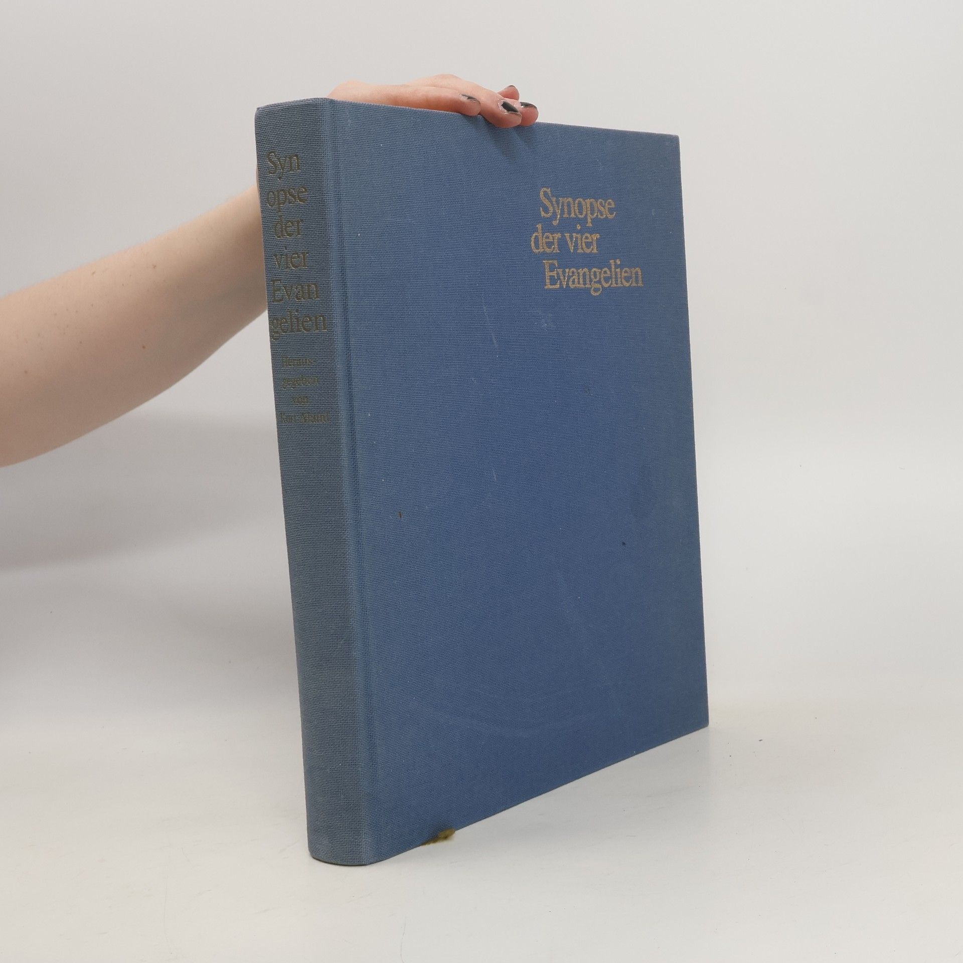 Kurt Aland Synopse der vier Evangelien