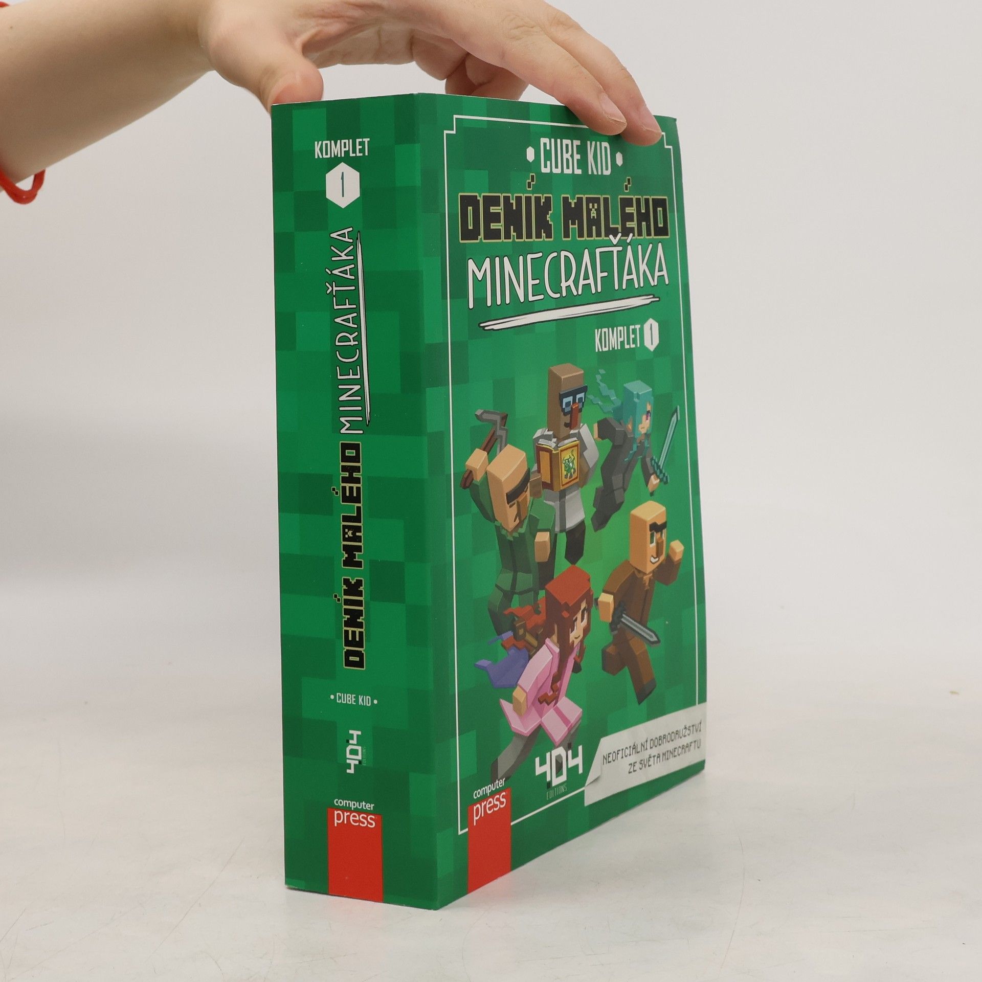 Barbora Antonová Deník malého Minecrafťáka. Komplet 1