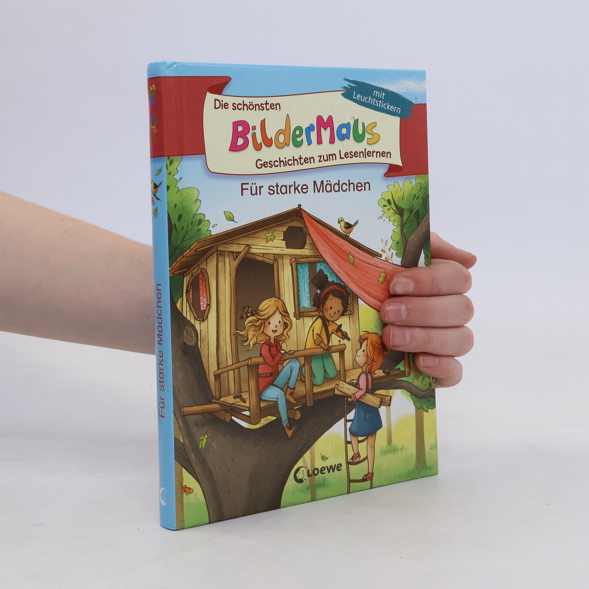 AA.VV. Die schönsten Bildermaus-Geschichten zum Lesenlernen für starke Mädchen. Ideal für die Vorschule und Leseanfänger ab 5 Jahre - Mit Leuchtstickern